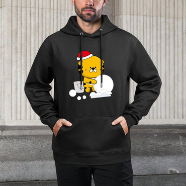 IPBR 250g Hooded Pocket Sweatshirt Front GraphicMen's Hooded  Sweatshirt4000777