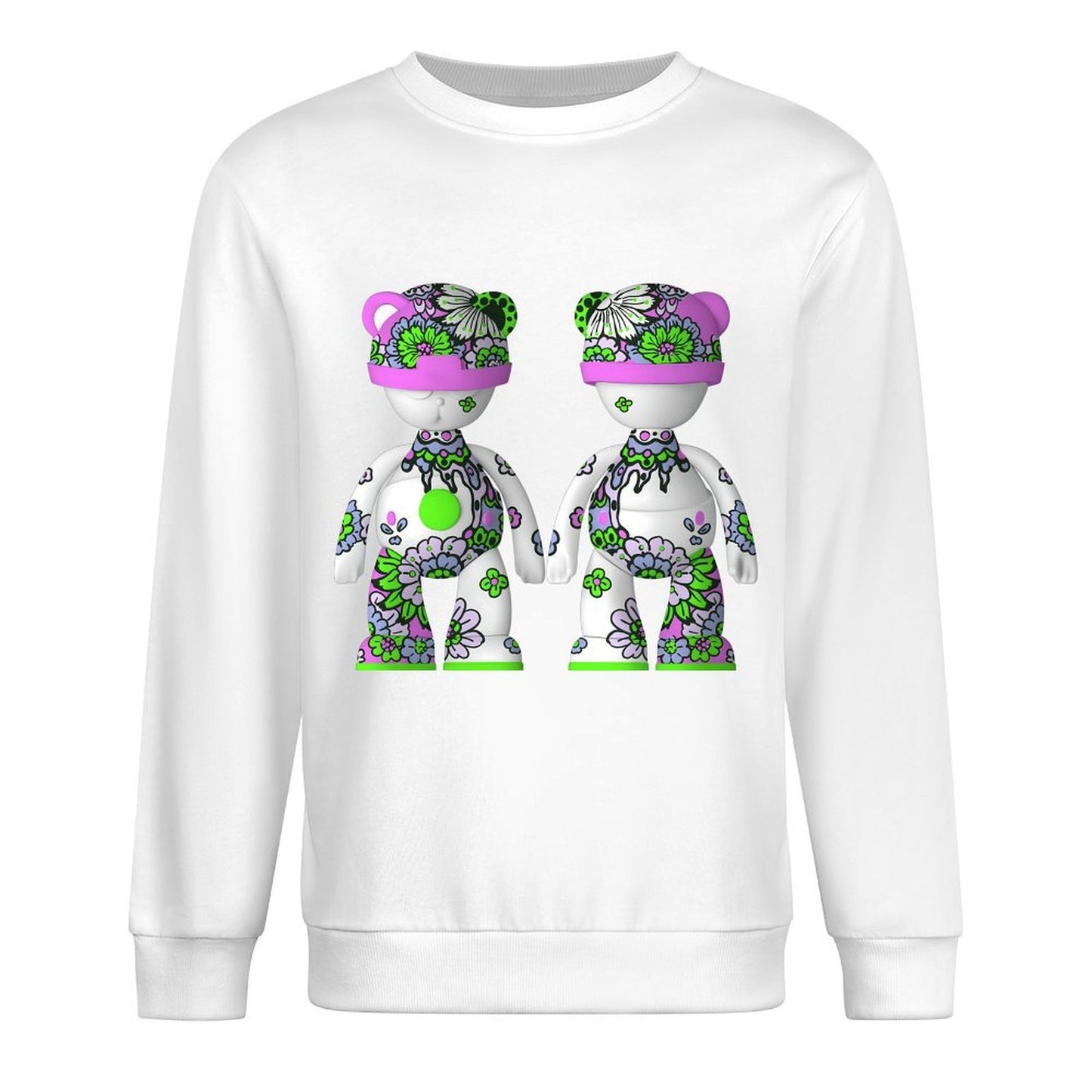 IPIB 250g Crew Neck Long Sleeve Sweatshirt Front GraphicCrew Neck Long Sleeve Sweatshirt6000089-6