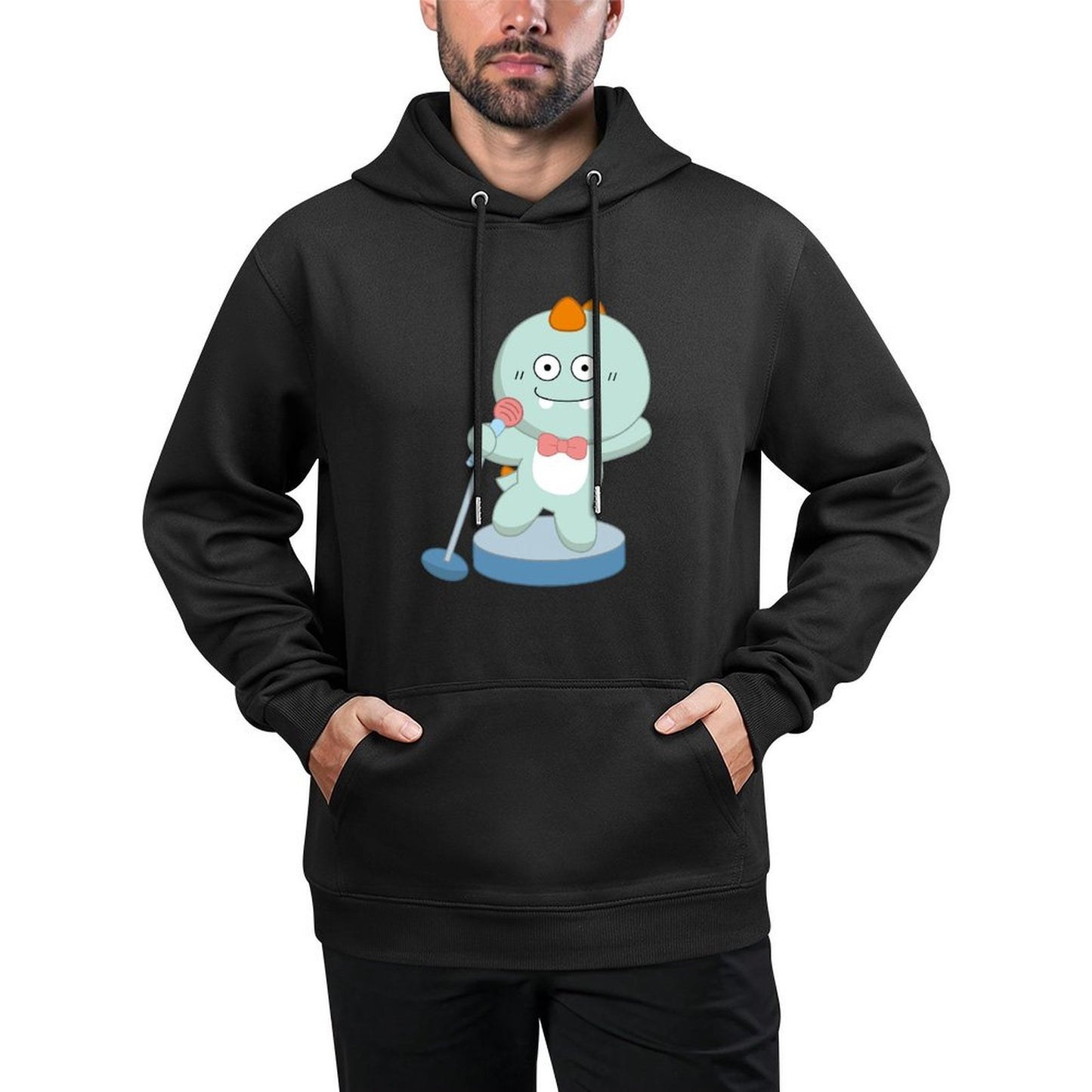 IPBR 250g Hooded Pocket Sweatshirt Front GraphicMen's Hooded  Sweatshirt4000402