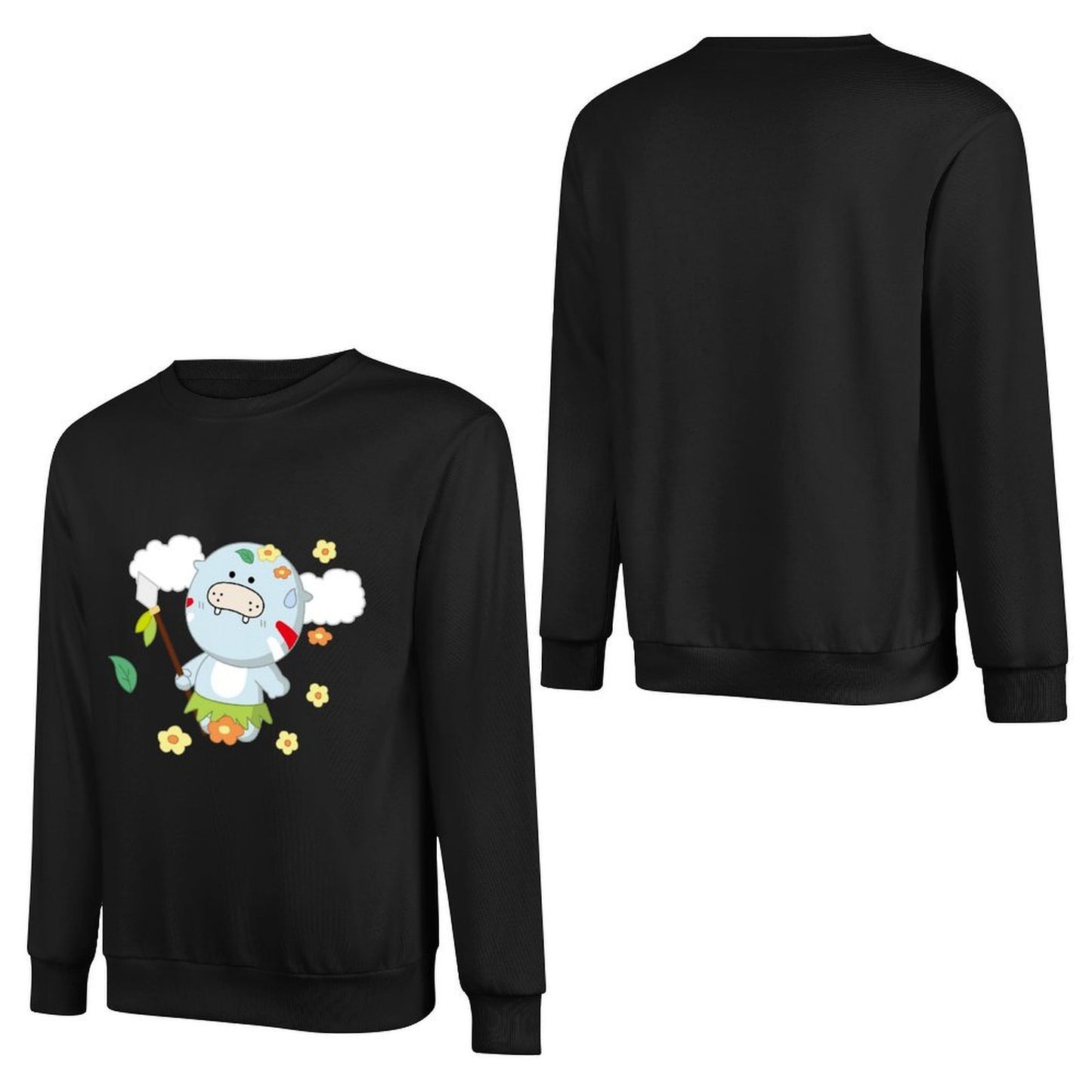 IPBR 250g Crew Neck Long Sleeve Sweatshirt Front GraphicCrew Neck Long Sleeve Sweatshirt4000761