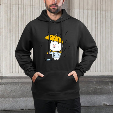 IPBR 250g Hooded Pocket Sweatshirt Front GraphicMen's Hooded  Sweatshirt4000253