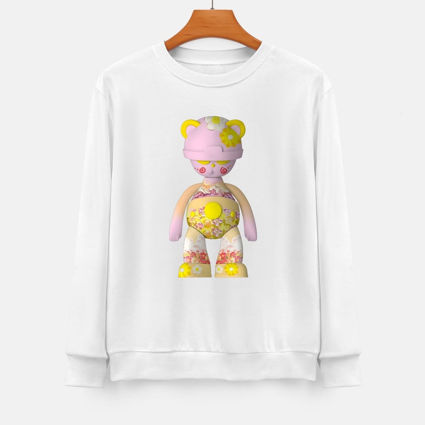 Long Sleeve With Front PatternActive Crisp Print