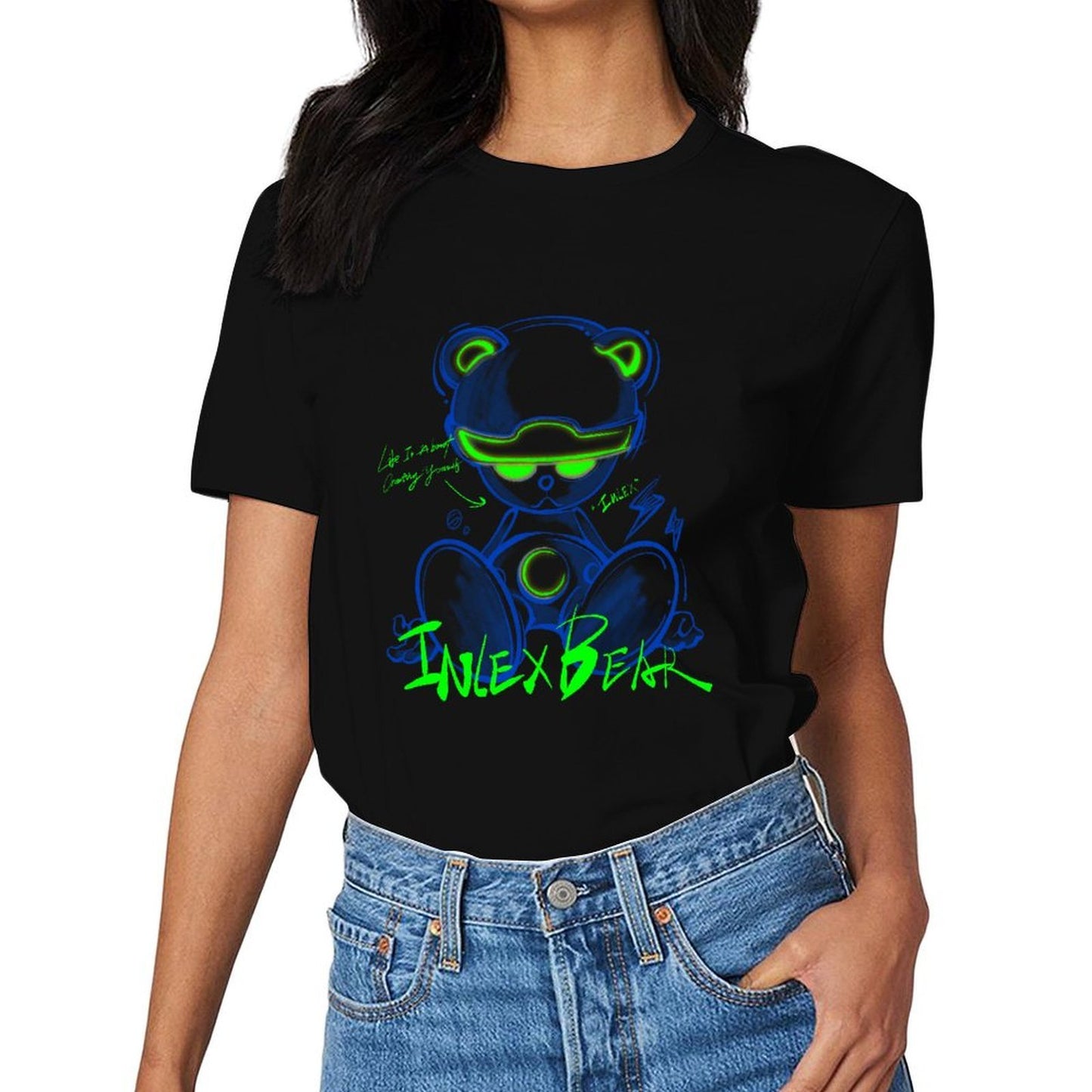 Inlex Bear T-shirtsTimelessStyle Seamless T-Shirt