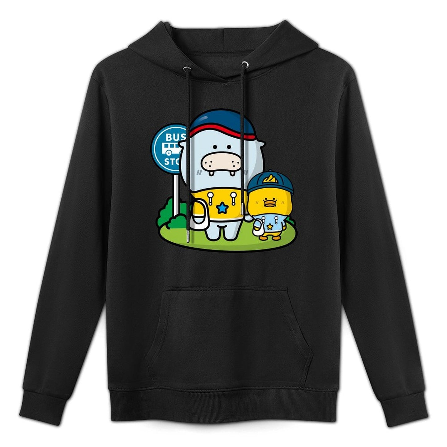 ClassicLine Cotton Front Graphic Hoodies