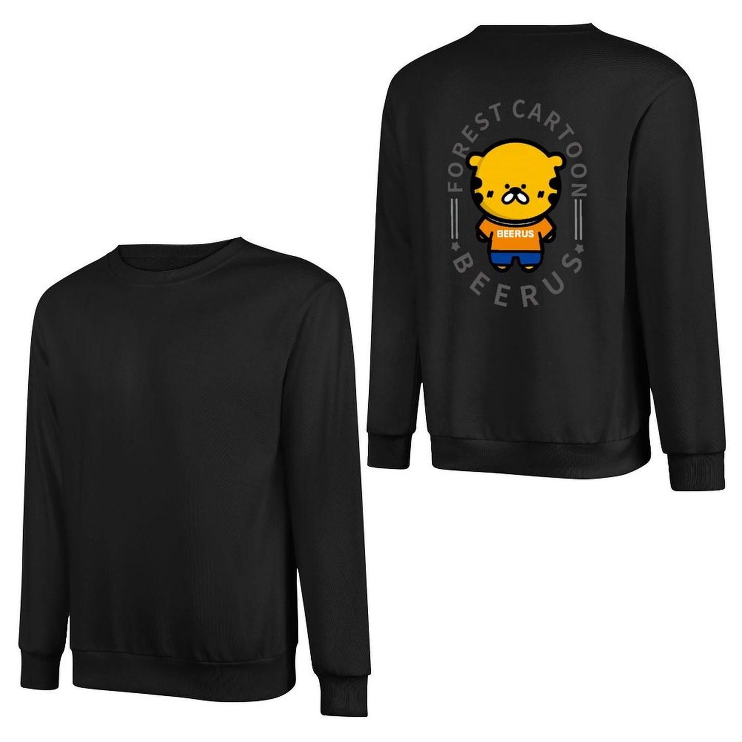 Crew Neck Long Sleeve Sweatshirt 4000626
