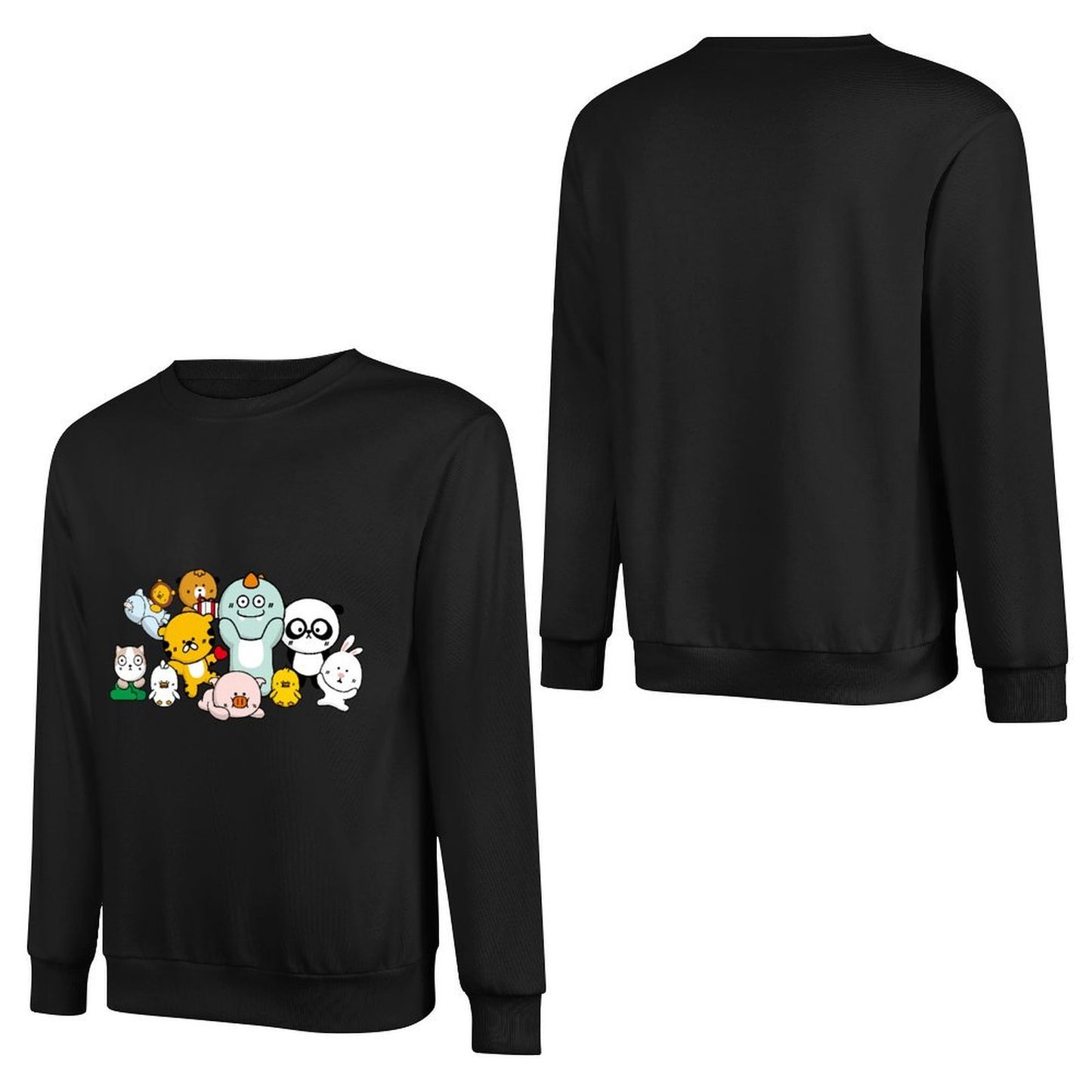 IPBR 250g Crew Neck Long Sleeve Sweatshirt Front GraphicCrew Neck Long Sleeve Sweatshirt4000365