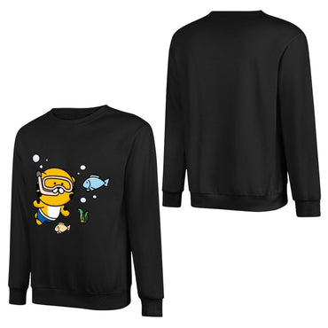 IPBR 250g Crew Neck Long Sleeve Sweatshirt Front GraphicCrew Neck Long Sleeve Sweatshirt4000003