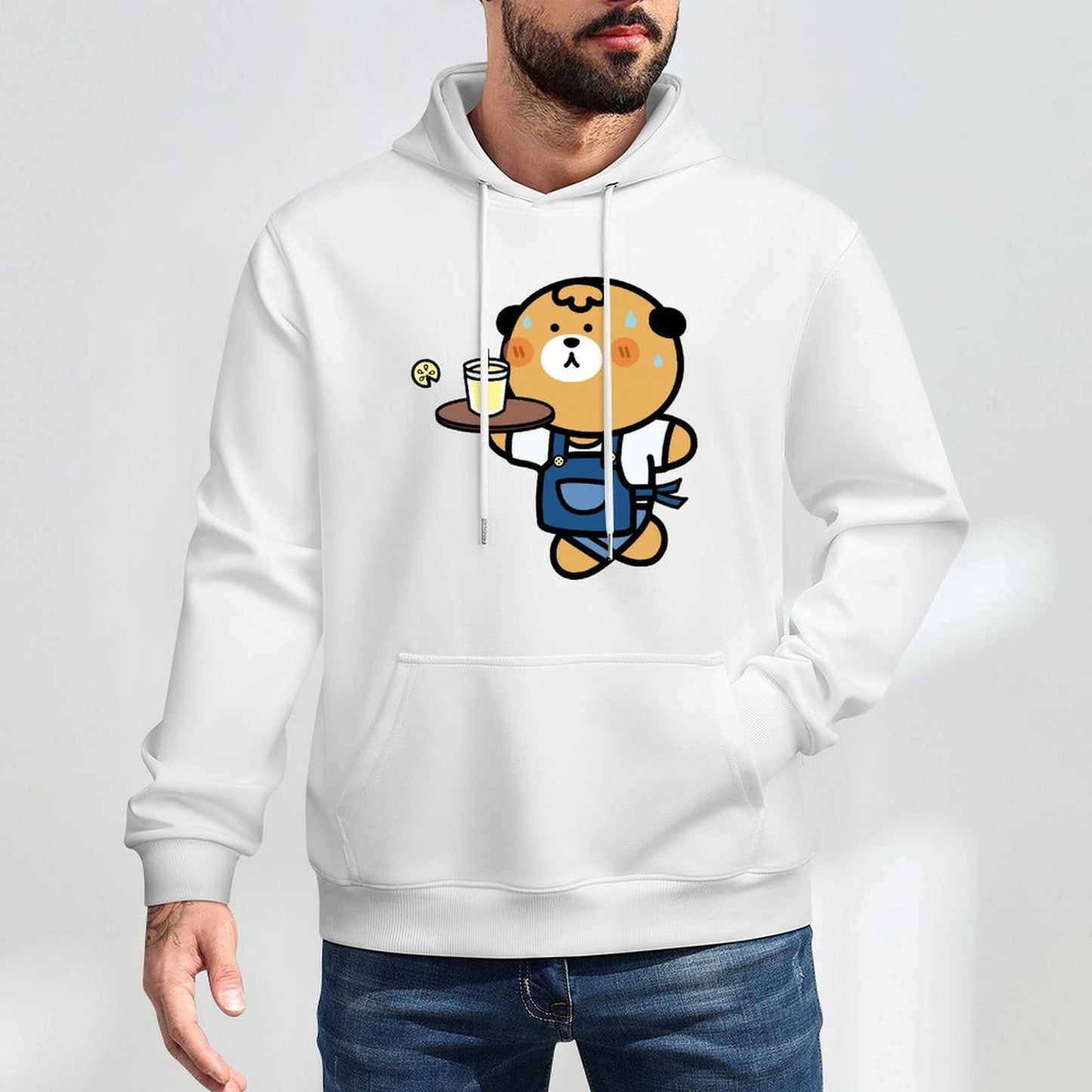 Recycled Fundraising Front Graphic Hoodies