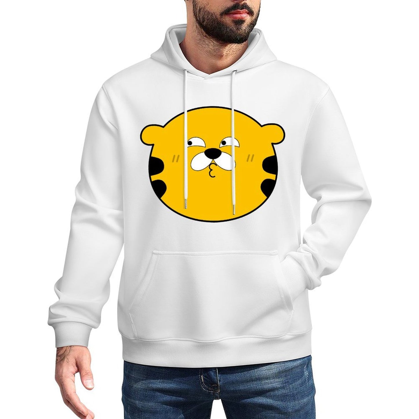 IPBR 250g Hooded Pocket Sweatshirt Front GraphicMen's Hooded  Sweatshirt4000504