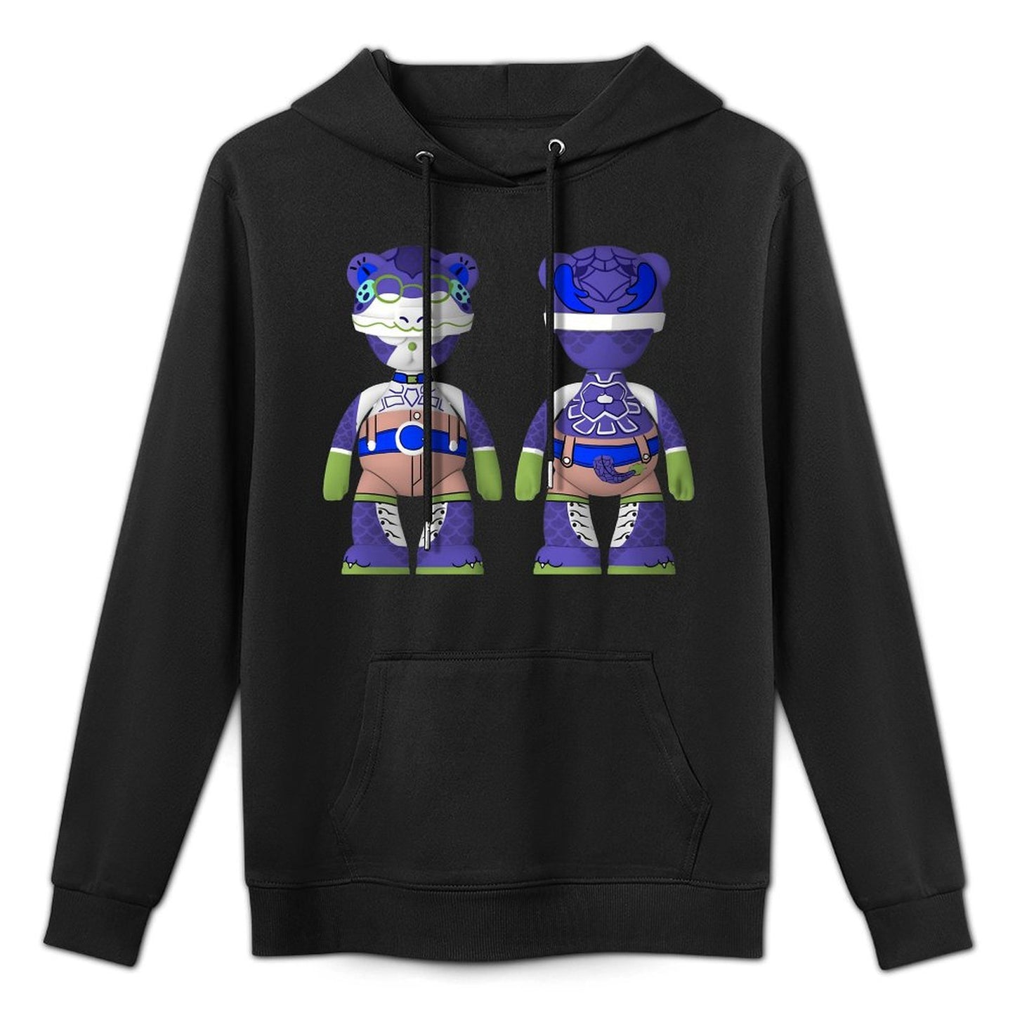 IPIB 250g Hooded Pocket Sweatshirt Front GraphicMen's Hooded  Sweatshirt6000075-6