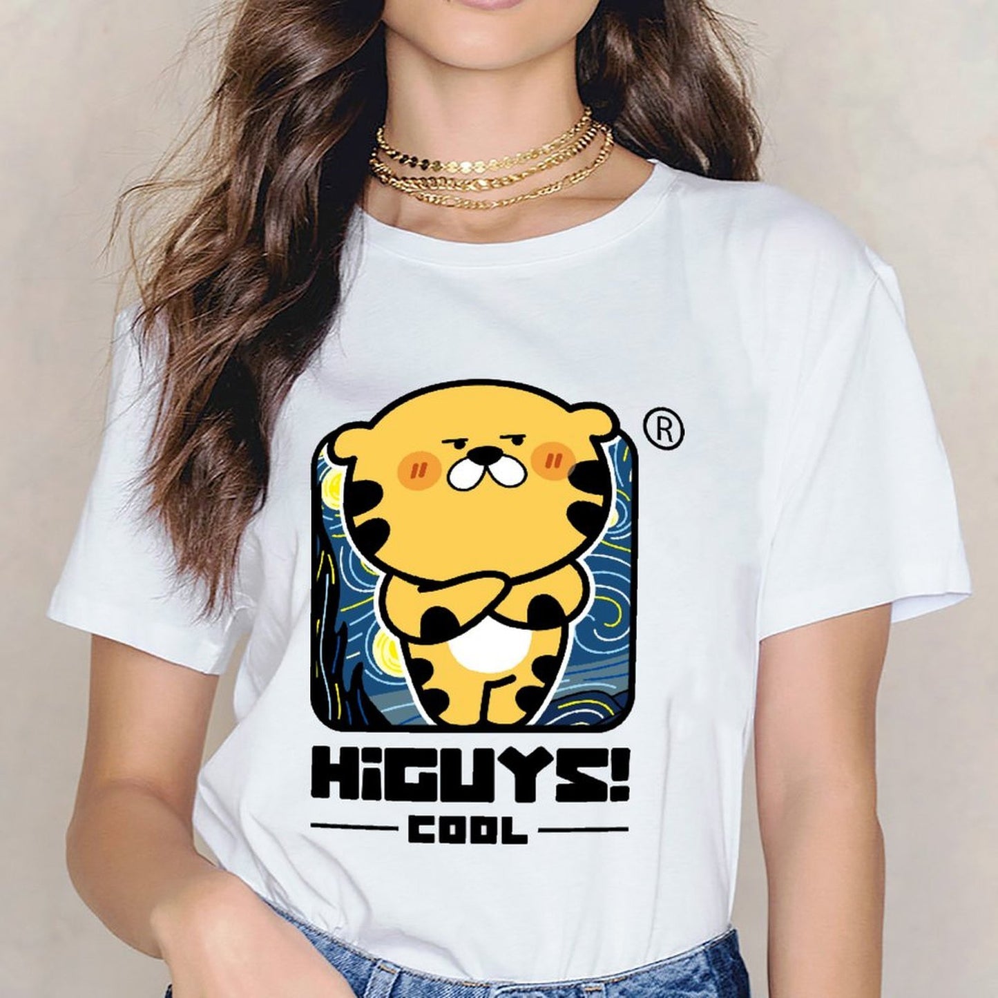 EasyWear Crewneck Front Graphic T-shirt