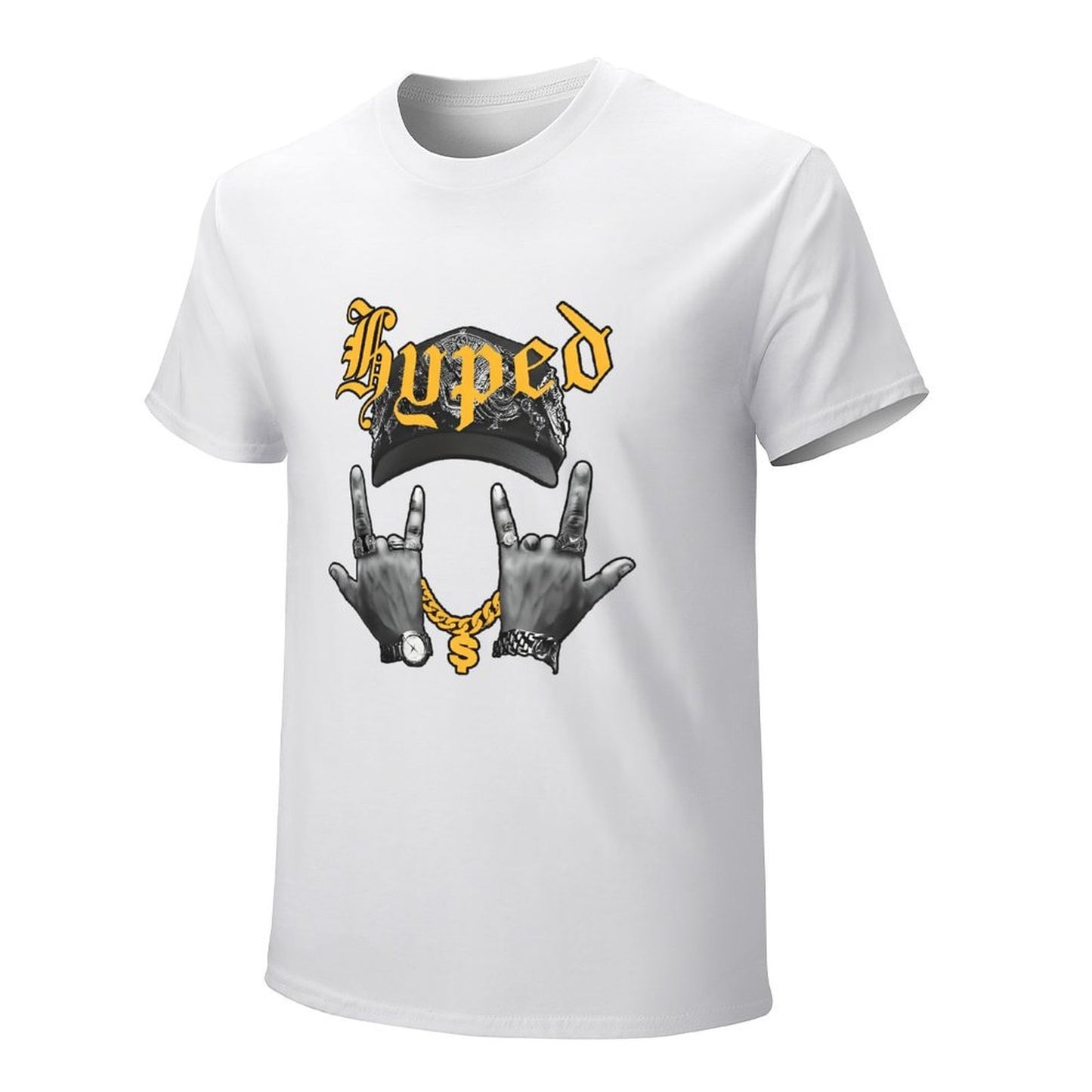 Inkmay Casual Cotton T-shirt Hyped Hat With Intricate Design Art Unisex T-shirtEverydaySeries Everyday T-Shirt