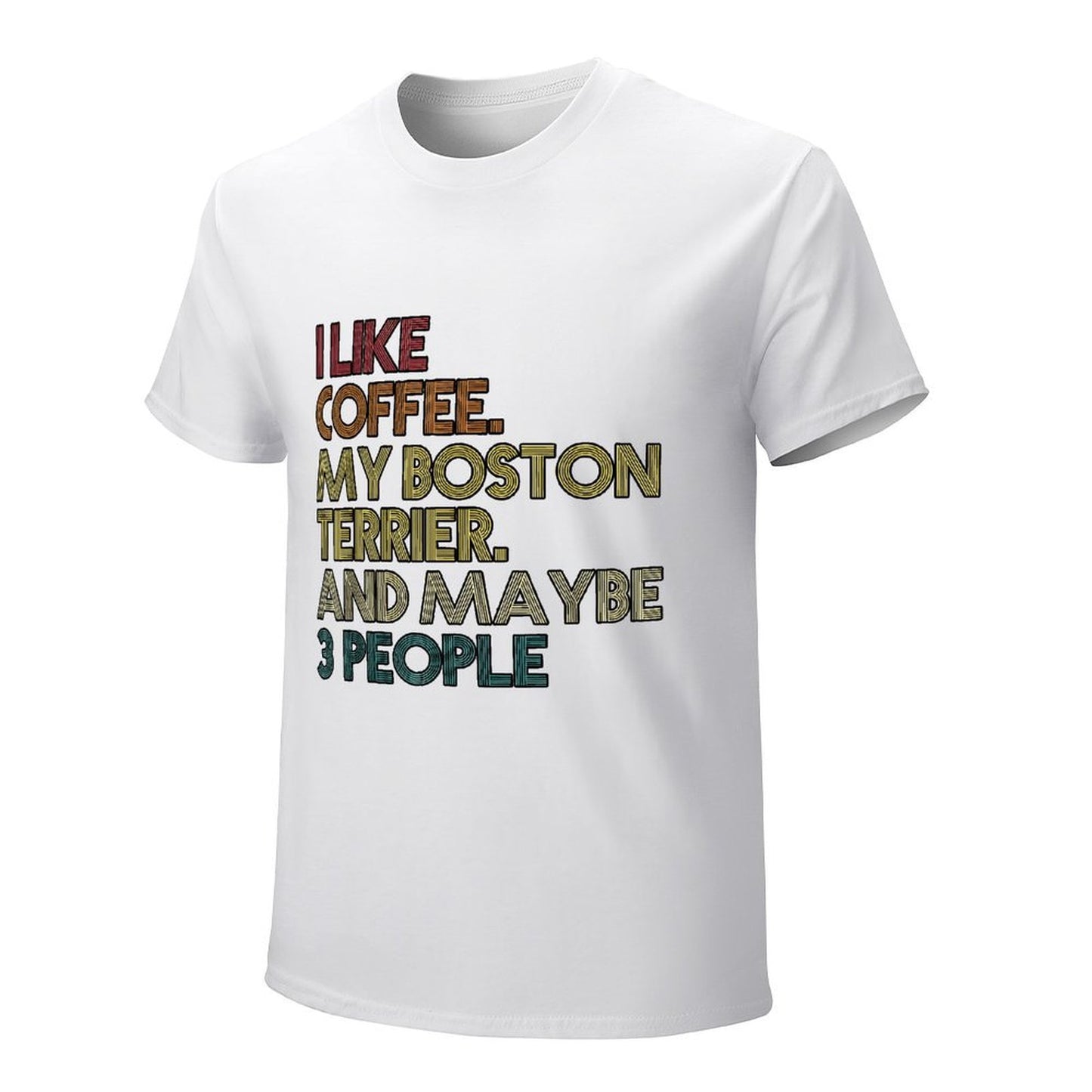 Inkmay Casual Cotton T-shirt Abstract Window Reflections In Nighttime Colors Unisex T-shirtActiveLine Eco / Sustainable T-Shirt