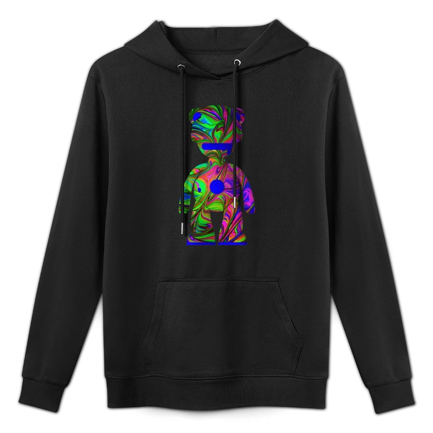 Hoodie Front PatternPrint-Ready Pure