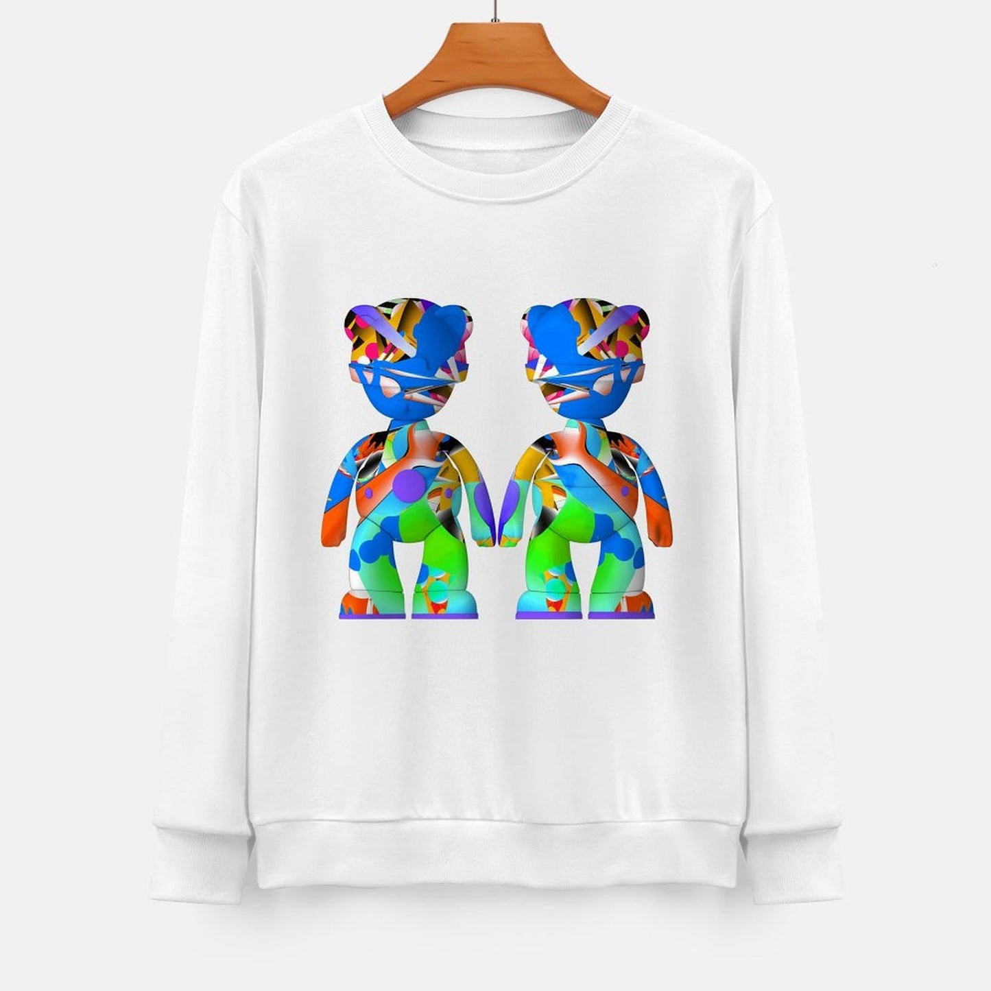 Long Sleeve With Front PatternUltra Durable Crew Neck