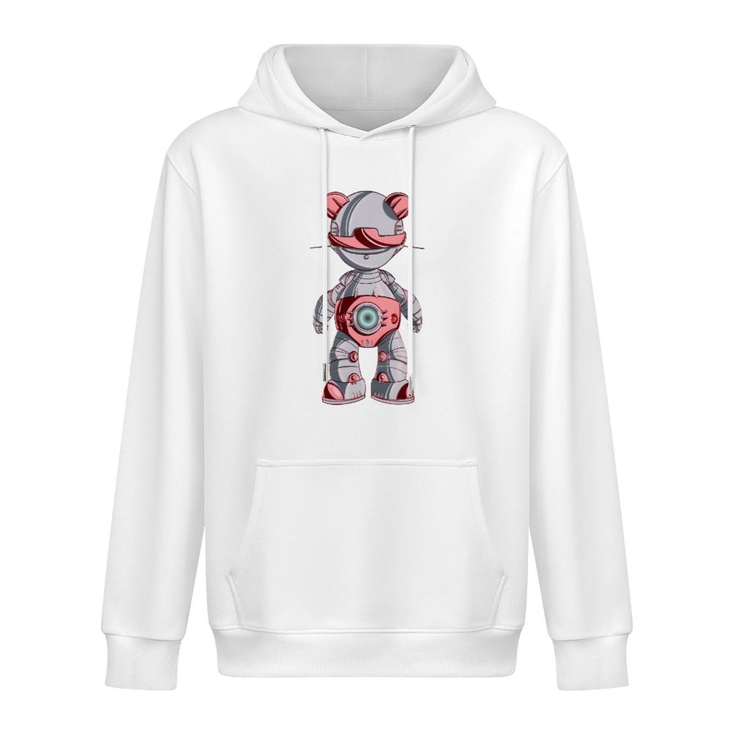 Hoodie Front PatternSolid Sleek