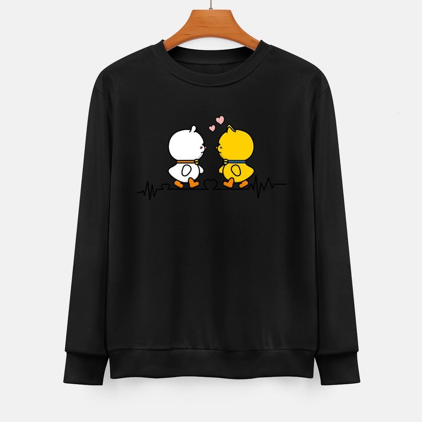 Front Patterned Long Sleeve TopEco-Conscious TrueFit