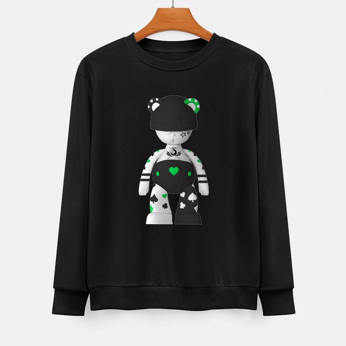 IPIB 250g Crew Neck Long Sleeve Sweatshirt Front GraphicCrew Neck Long Sleeve Sweatshirt6000018-2