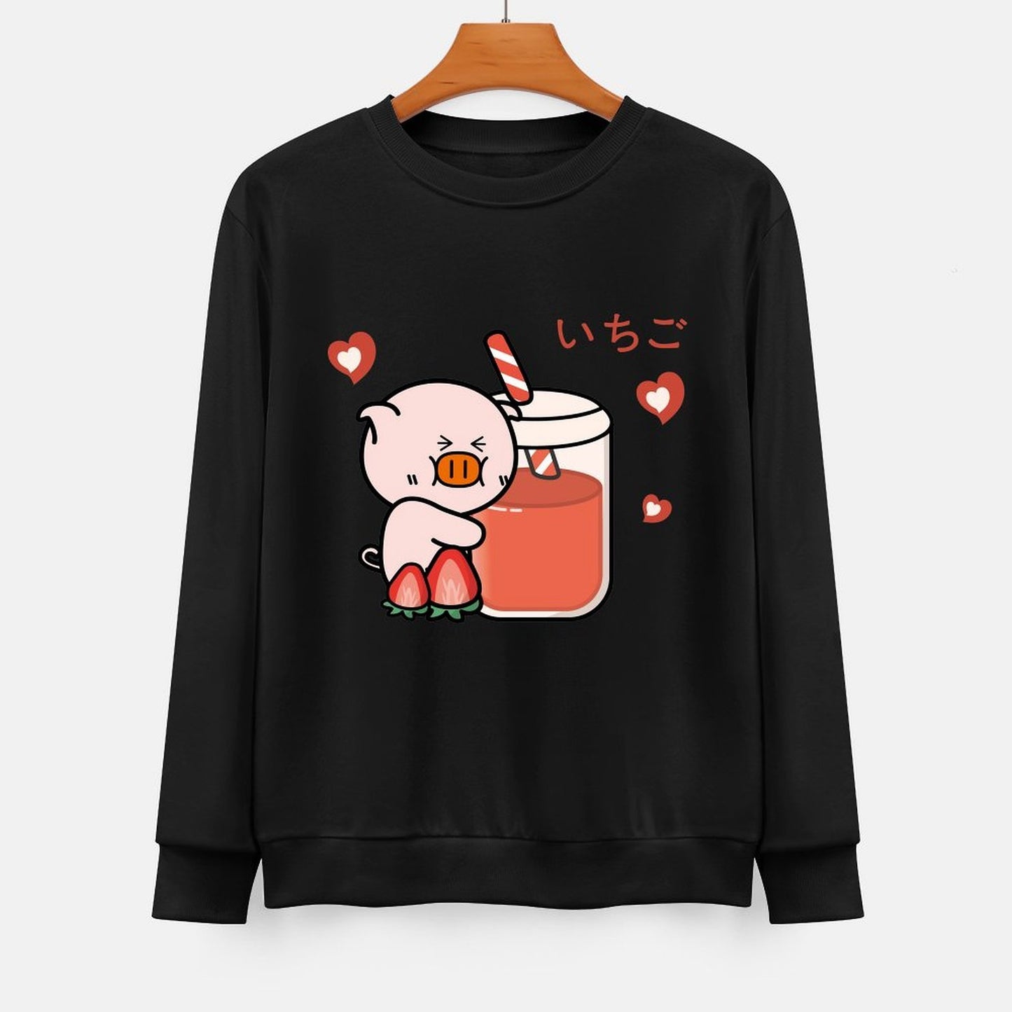 IPBR 250g Crew Neck Long Sleeve Sweatshirt Front GraphicCrew Neck Long Sleeve Sweatshirt4001006