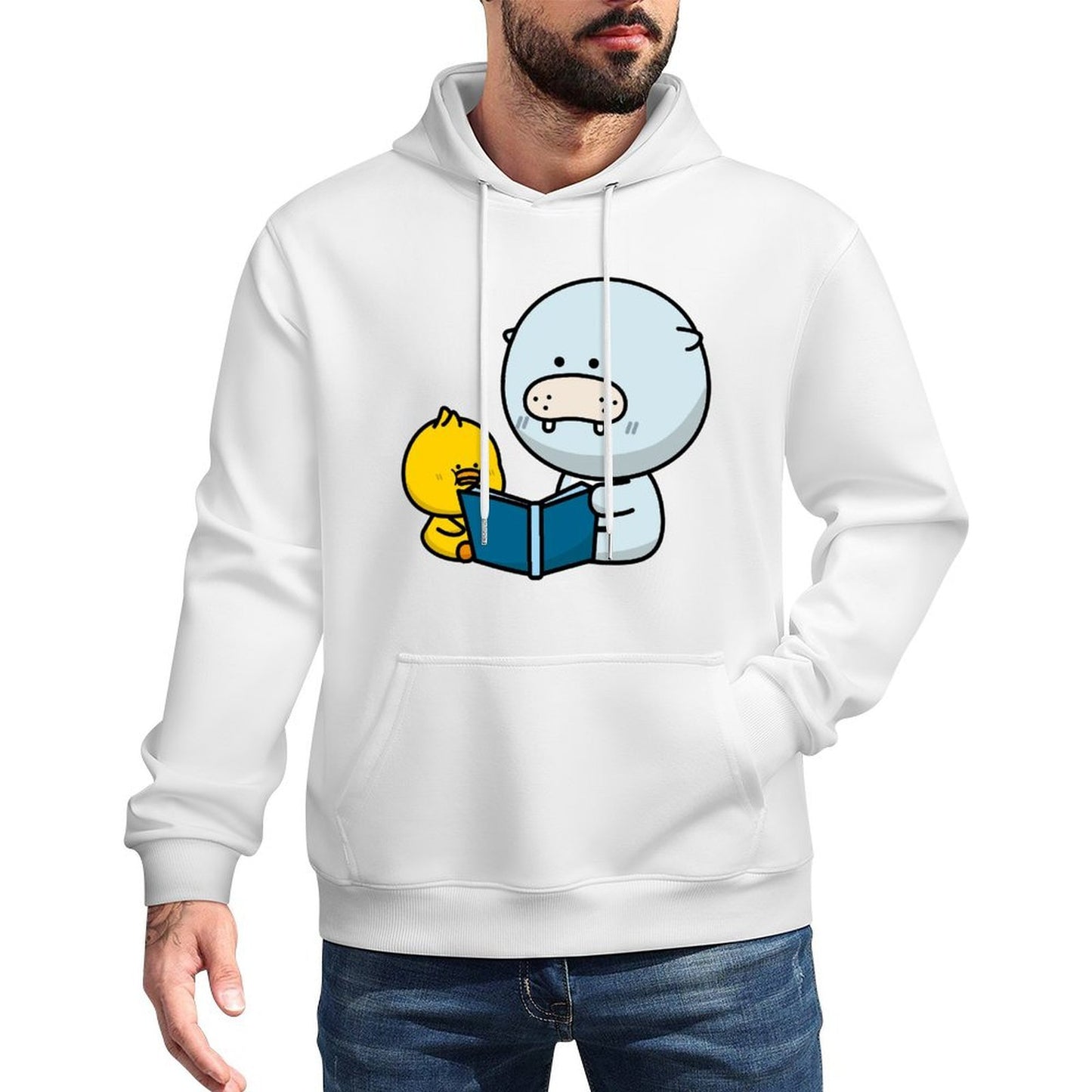 Moisture-Wicking Long Lasting Front Graphic Hoodies