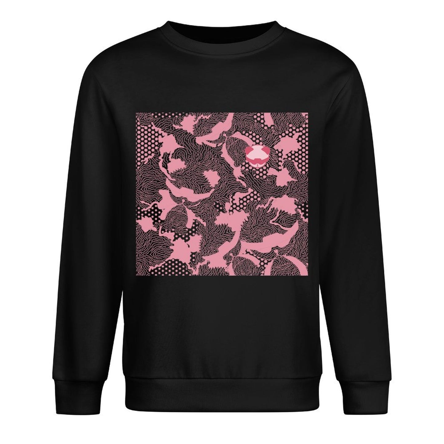 IPIB 250g Crew Neck Long Sleeve Sweatshirt Front GraphicCrew Neck Long Sleeve Sweatshirt6000030-1