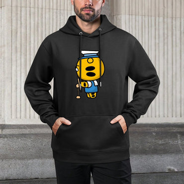IPBR 250g Hooded Pocket Sweatshirt Front GraphicMen's Hooded  Sweatshirt4000218