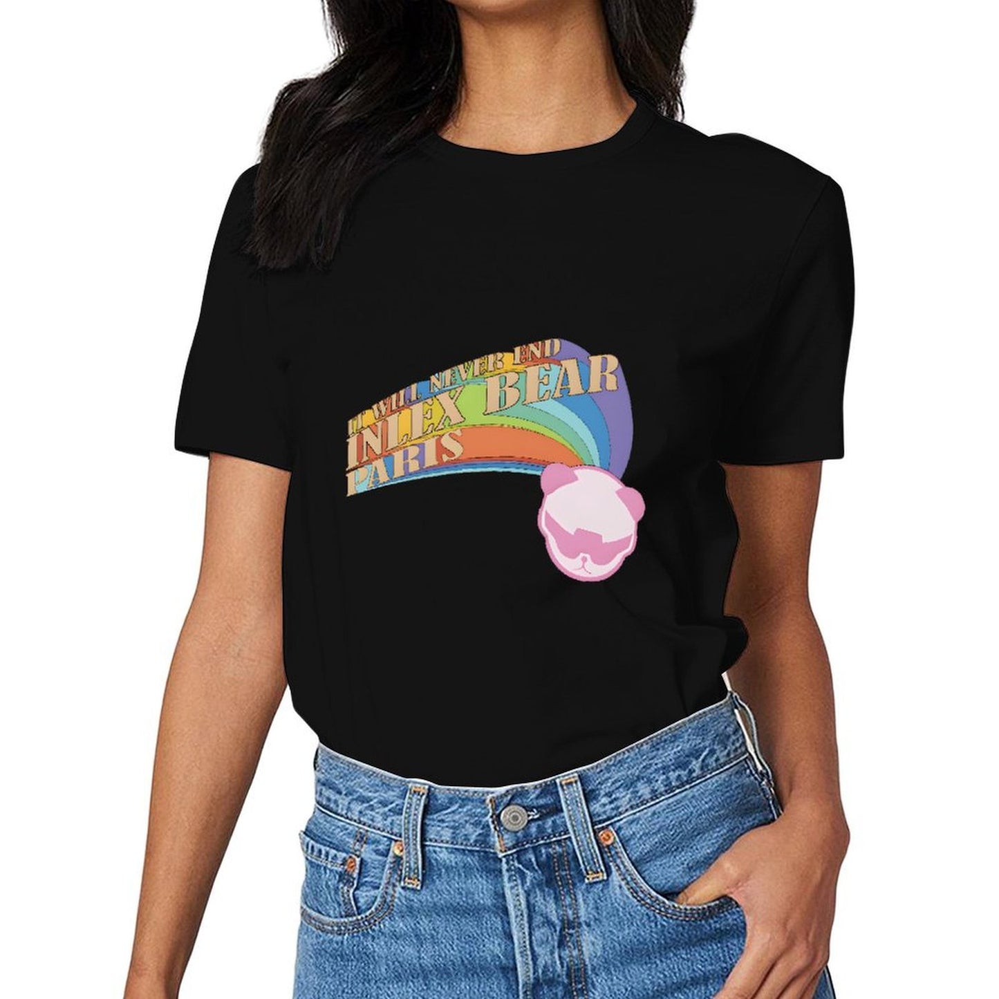 Inlex Bear T-shirtsIndoor 100% Cotton T-Shirt