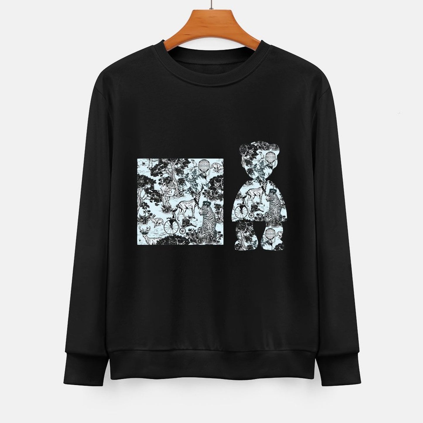 IPIB 250g Crew Neck Long Sleeve Sweatshirt Front GraphicCrew Neck Long Sleeve Sweatshirt6000100-1