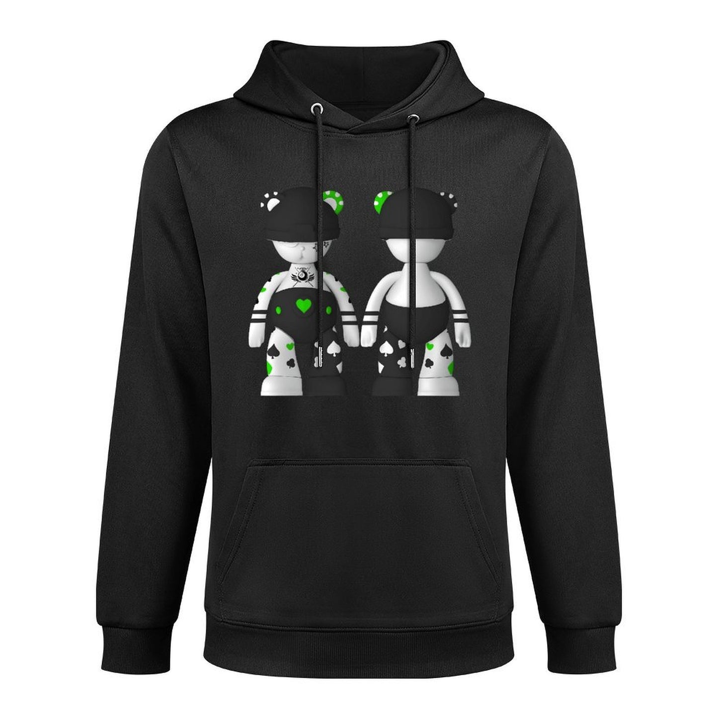IPIB 250g Hooded Pocket Sweatshirt Front GraphicMen's Hooded  Sweatshirt6000094-2