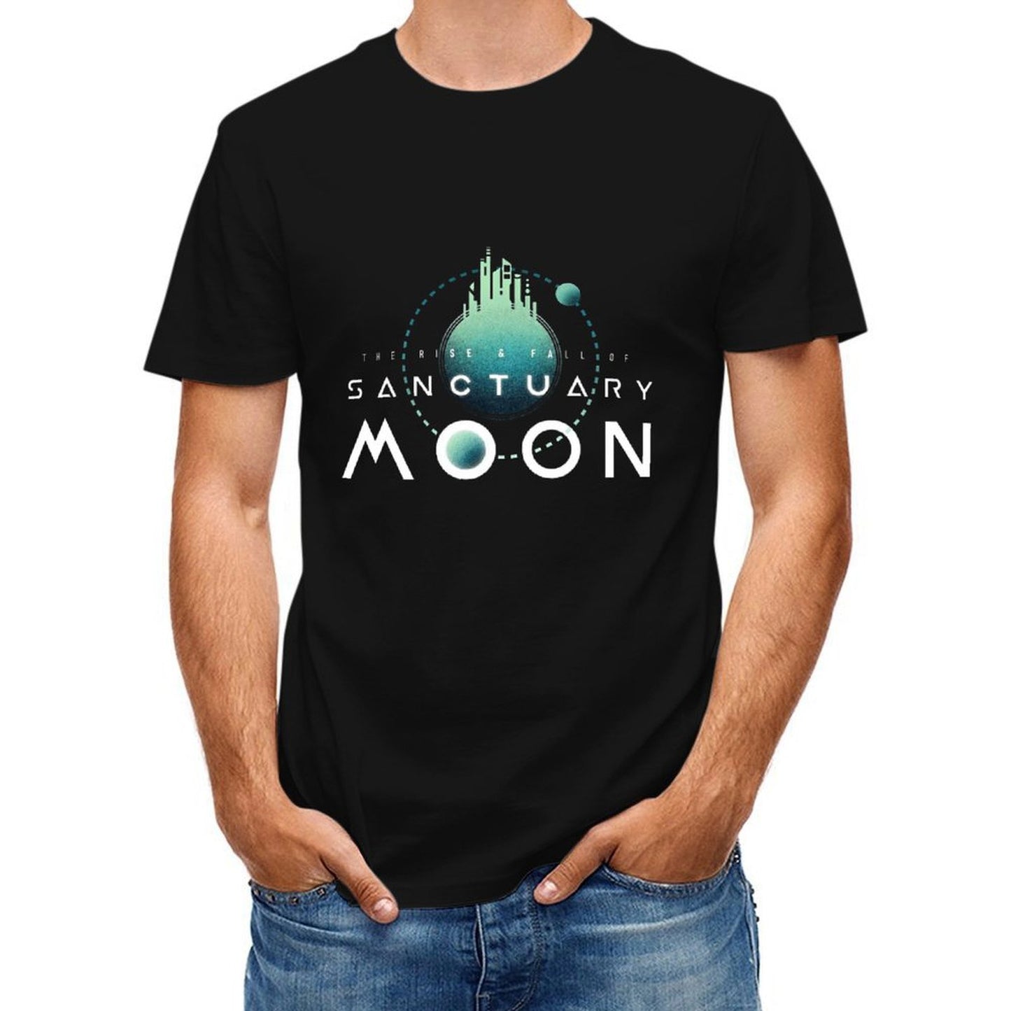 Inkmay Casual Cotton T-shirt The Rise And Fall Of Sanctuary Unisex T-shirtCleanCut Smooth T-Shirt