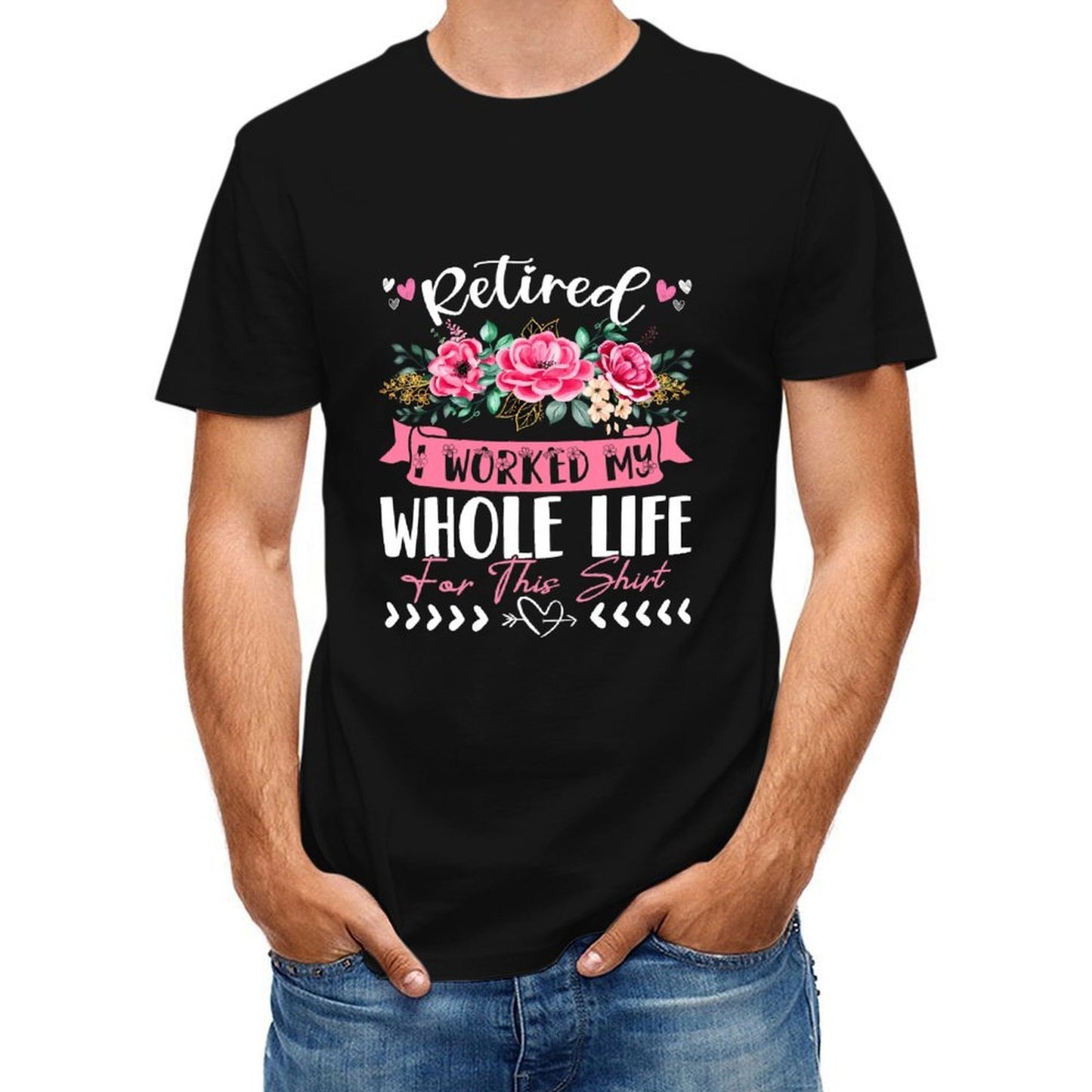Inkmay Casual Cotton T-shirt Unisex T-shirtTimelessStyle Outdoor T-Shirt