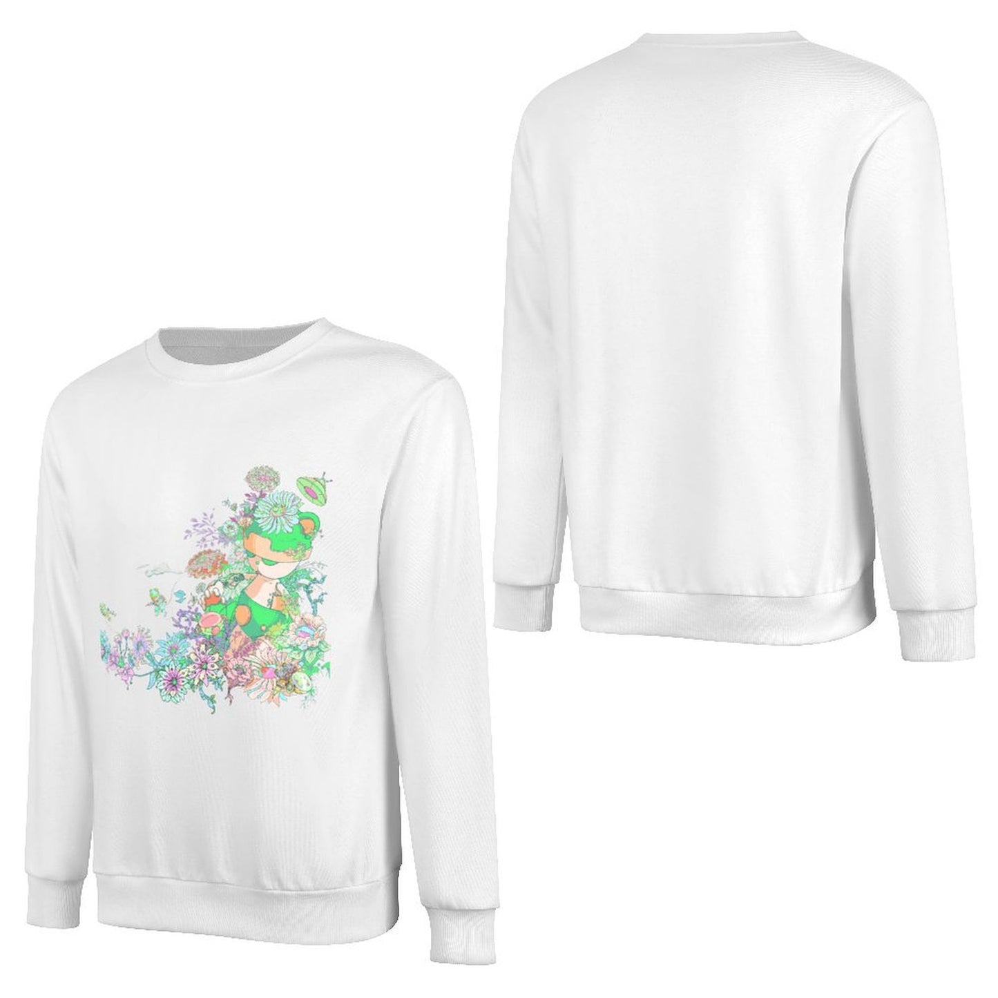 Long Sleeve With Front PatternUnisex Soft-Touch
