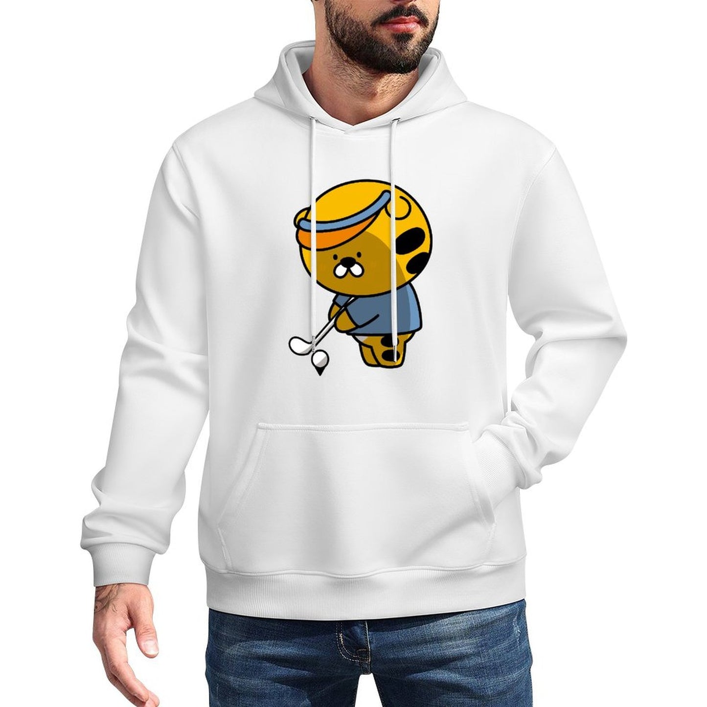 IPBR 250g Hooded Pocket Sweatshirt Front GraphicMen's Hooded  Sweatshirt4000289
