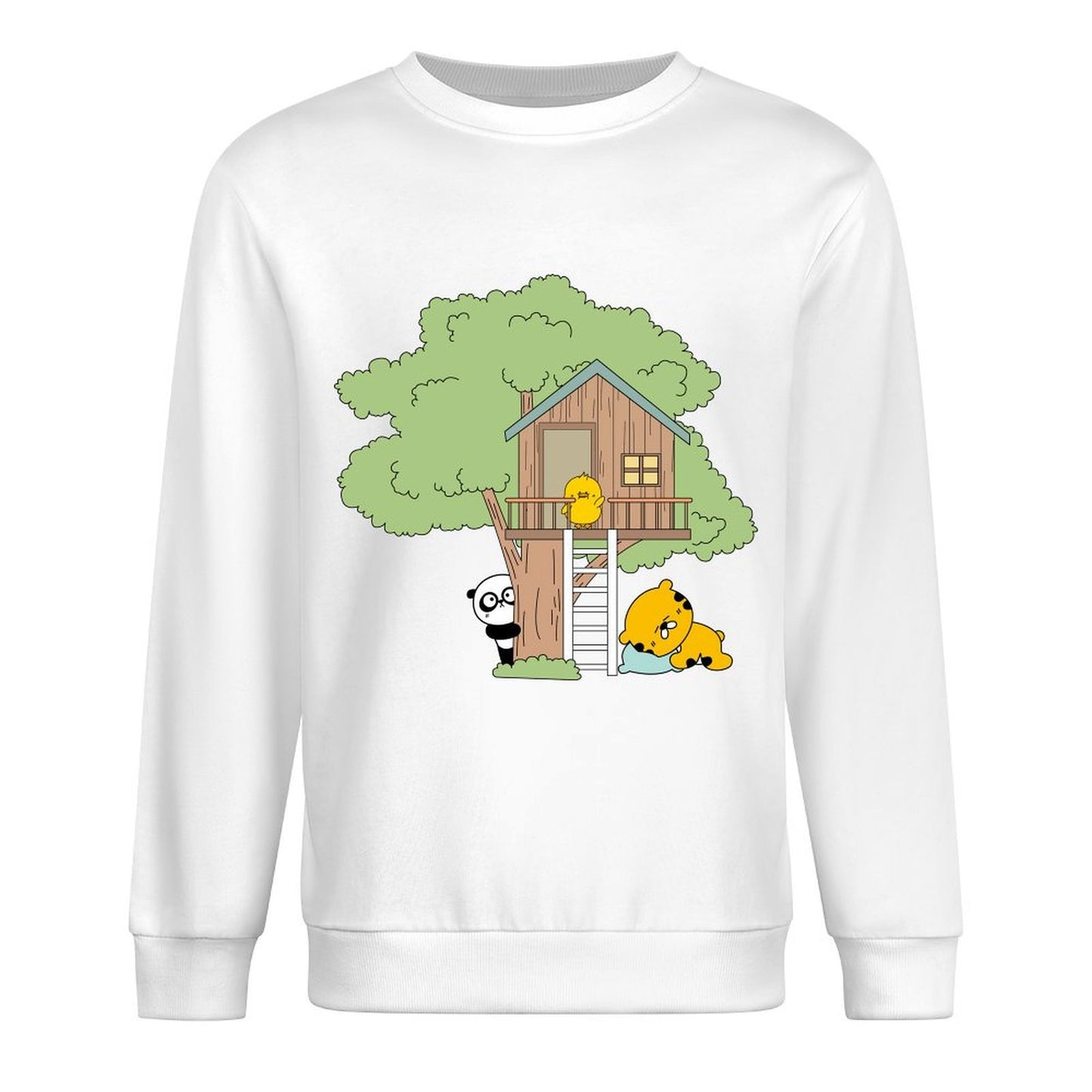 IPBR 250g Crew Neck Long Sleeve Sweatshirt Front GraphicCrew Neck Long Sleeve Sweatshirt4000801
