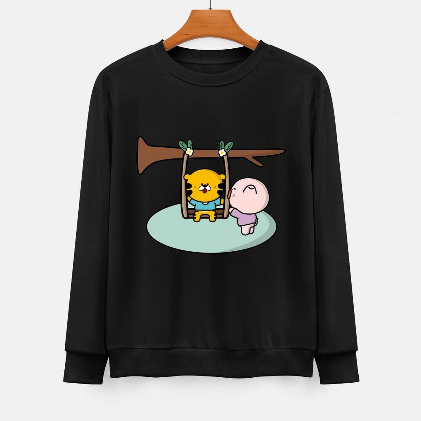 IPBR 250g Crew Neck Long Sleeve Sweatshirt Front GraphicCrew Neck Long Sleeve Sweatshirt4000848