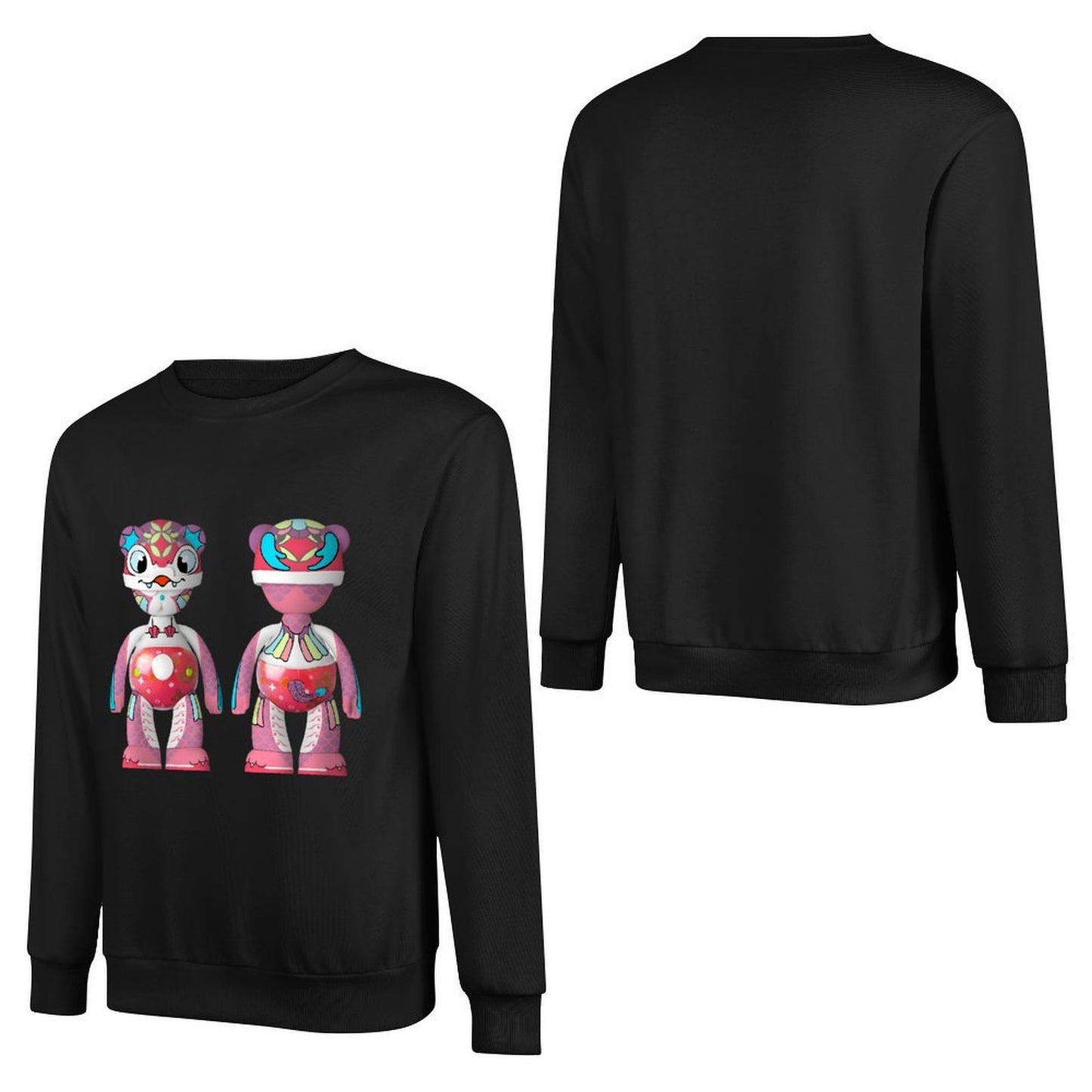IPIB 250g Crew Neck Long Sleeve Sweatshirt Front GraphicCrew Neck Long Sleeve Sweatshirt6000077-4