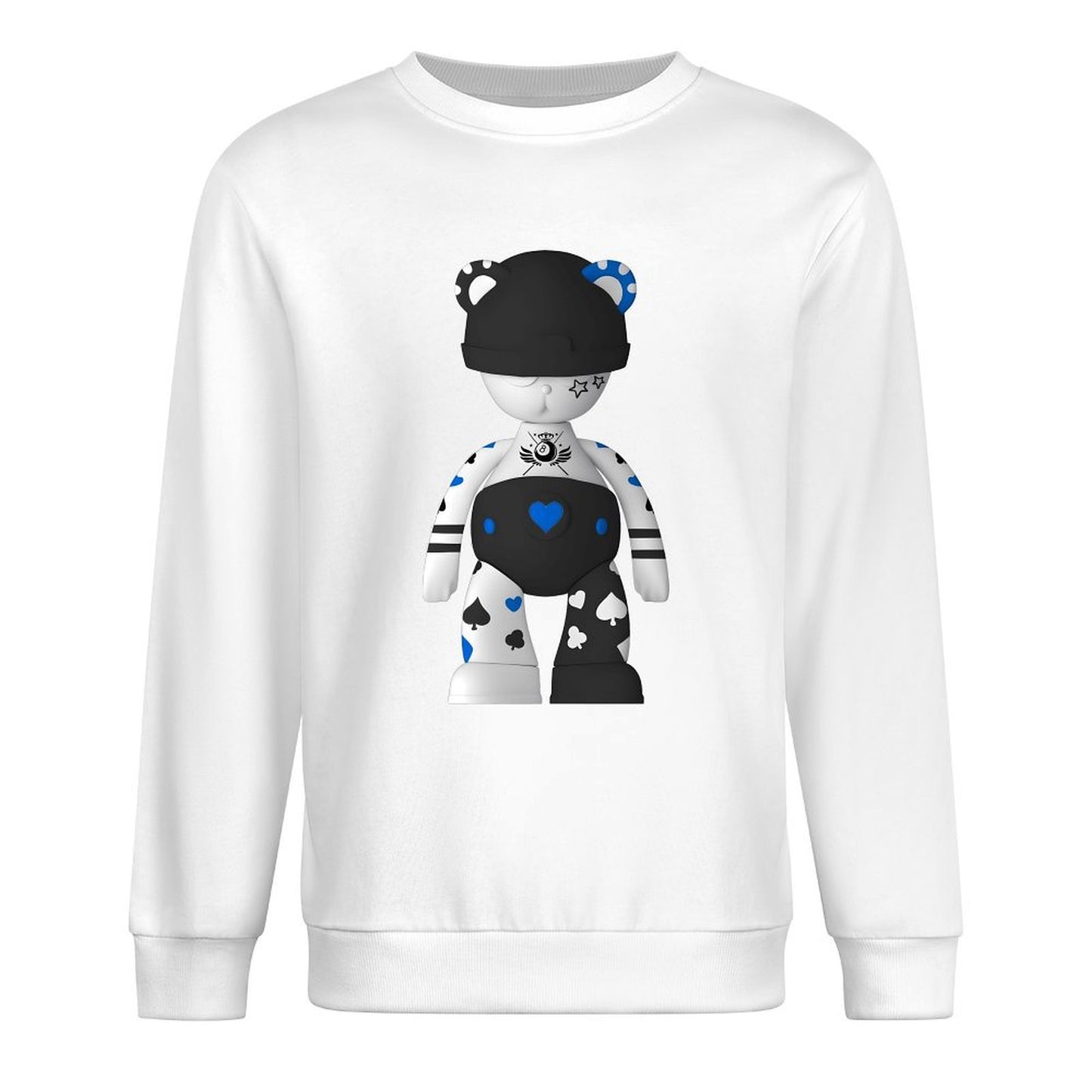 IPIB 250g Crew Neck Long Sleeve Sweatshirt Front GraphicCrew Neck Long Sleeve Sweatshirt6000108-3