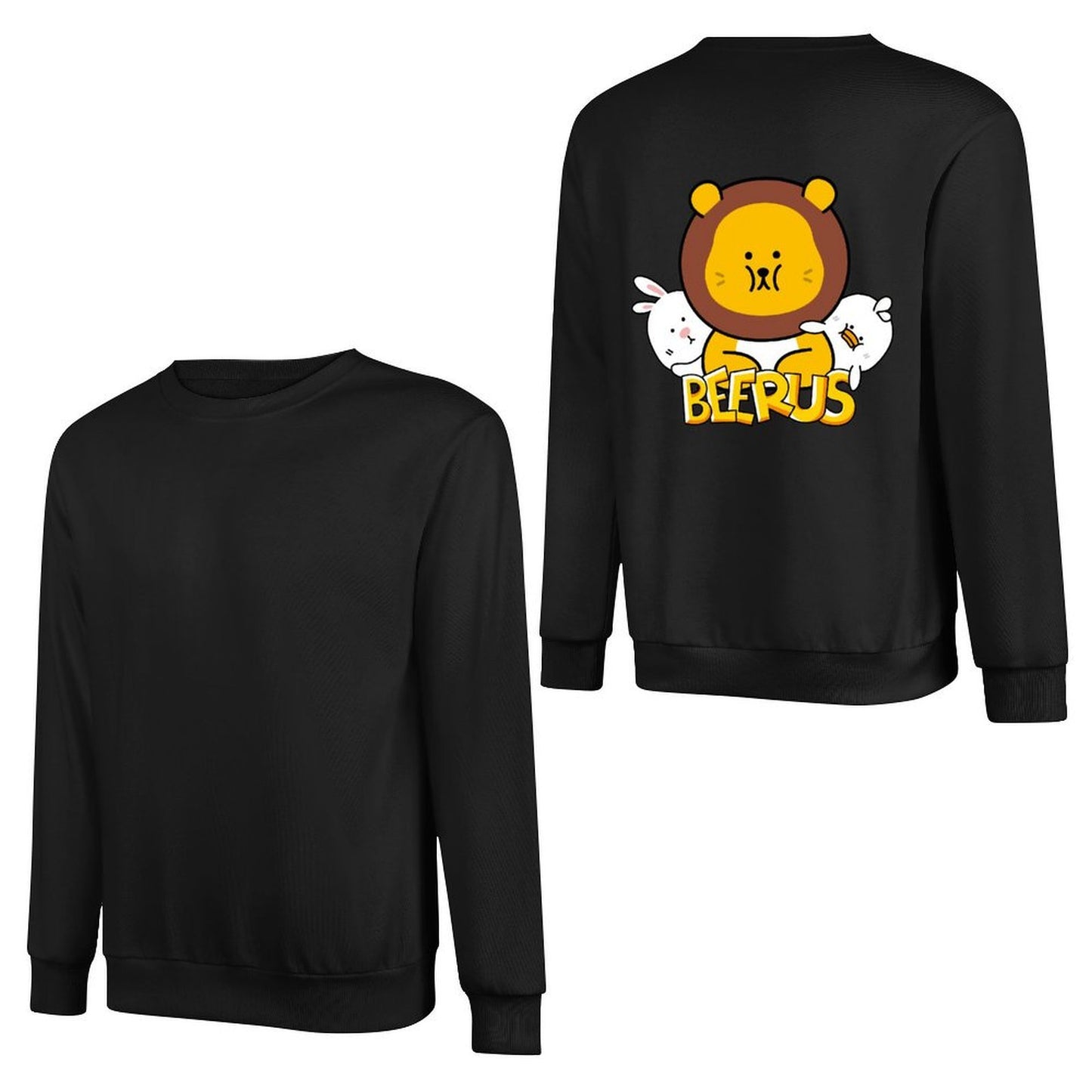 Crew Neck Long Sleeve Sweatshirt 4000675
