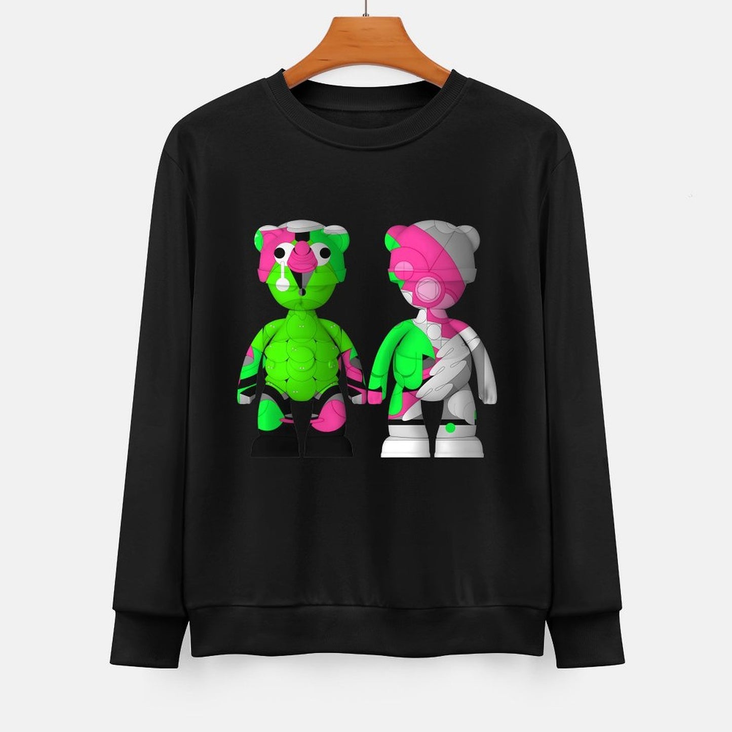 IPIB 250g Crew Neck Long Sleeve Sweatshirt Front GraphicCrew Neck Long Sleeve Sweatshirt6000144-1