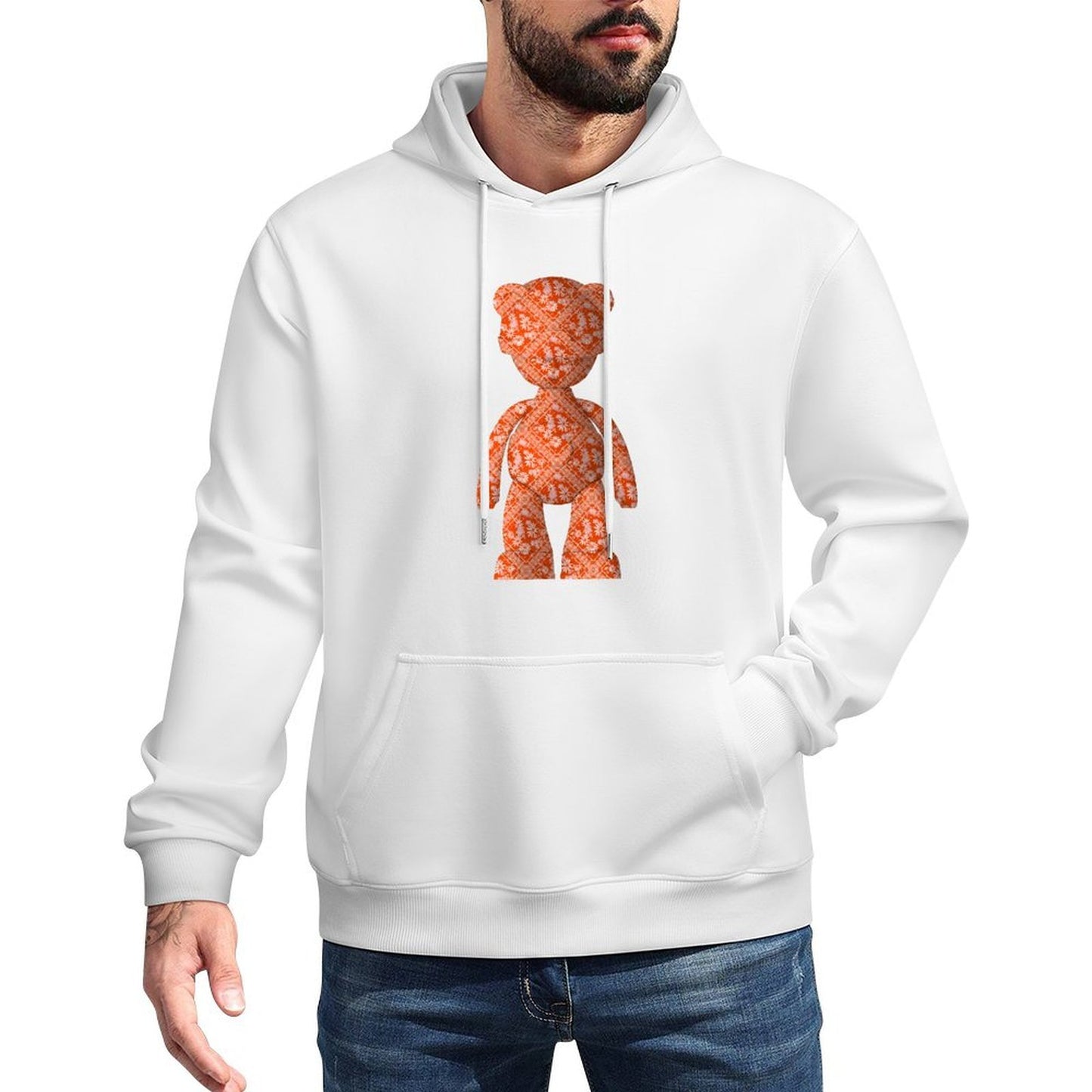 IPIB 250g Hooded Pocket Sweatshirt Front GraphicMen's Hooded  Sweatshirt6000117-2