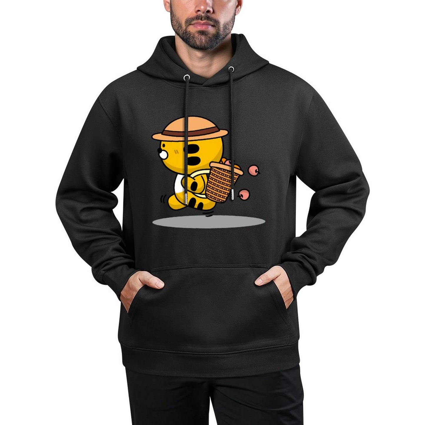 IPBR 250g Hooded Pocket Sweatshirt Front GraphicMen's Hooded  Sweatshirt4000020