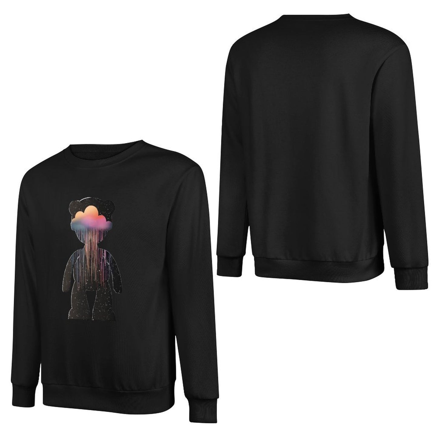 IPIB 250g Crew Neck Long Sleeve Sweatshirt Front GraphicCrew Neck Long Sleeve Sweatshirt6000136-5