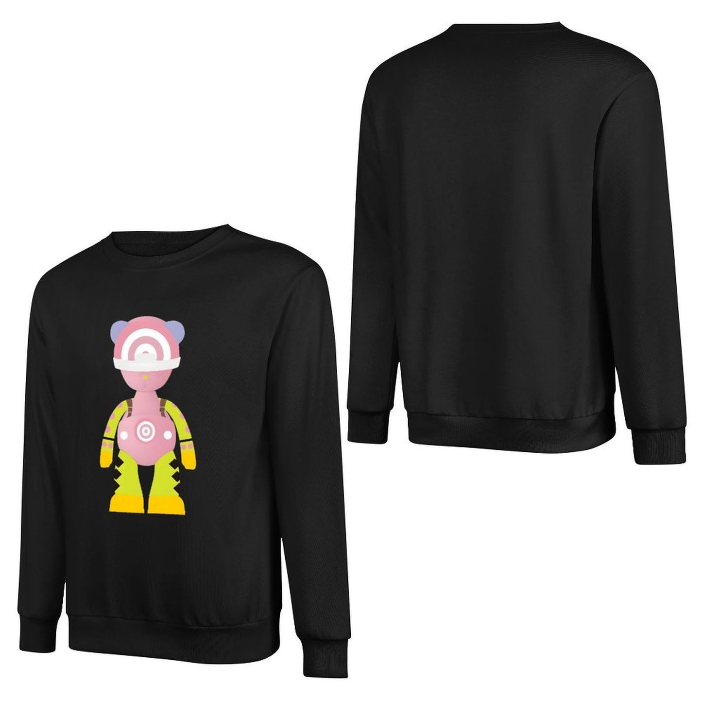 IPIB 250g Crew Neck Long Sleeve Sweatshirt Front GraphicCrew Neck Long Sleeve Sweatshirt6000134-6