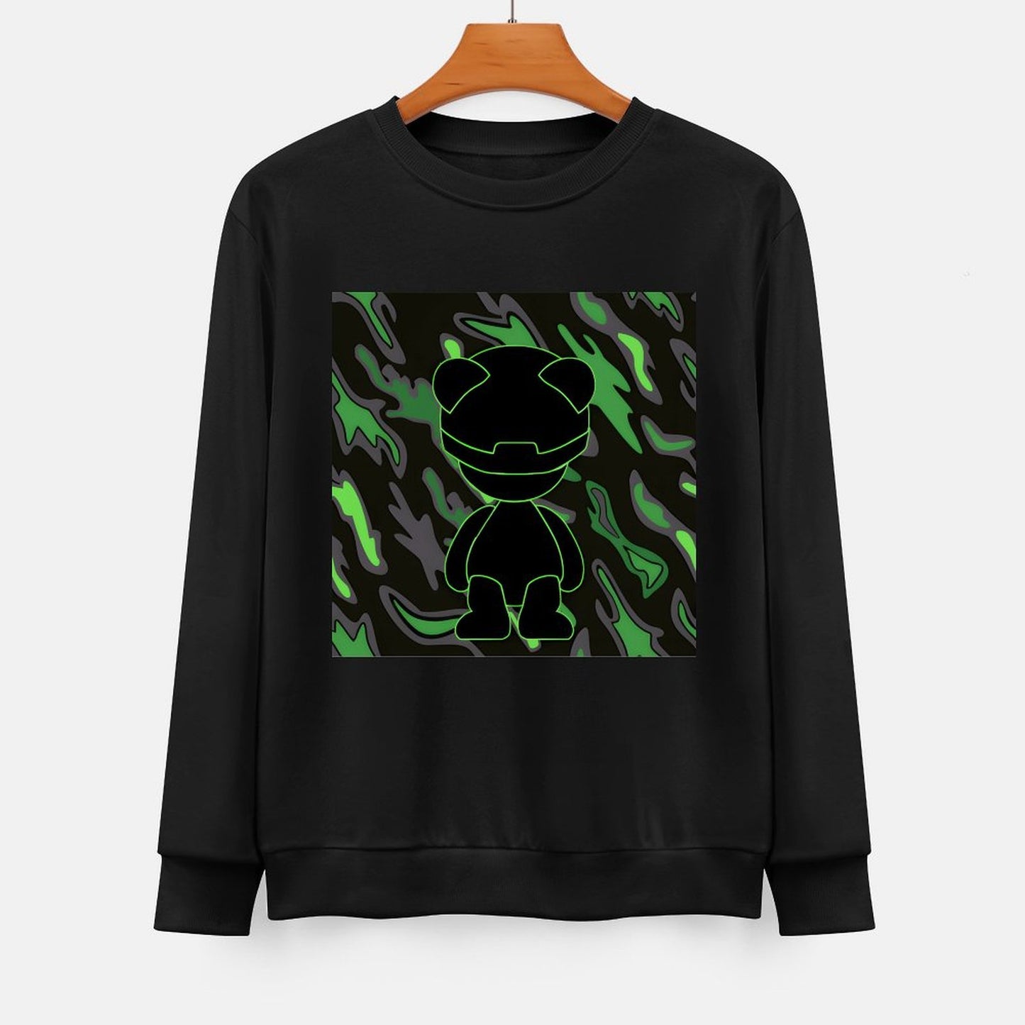 IPIB 250g Crew Neck Long Sleeve Sweatshirt Front GraphicCrew Neck Long Sleeve Sweatshirt6000023-3
