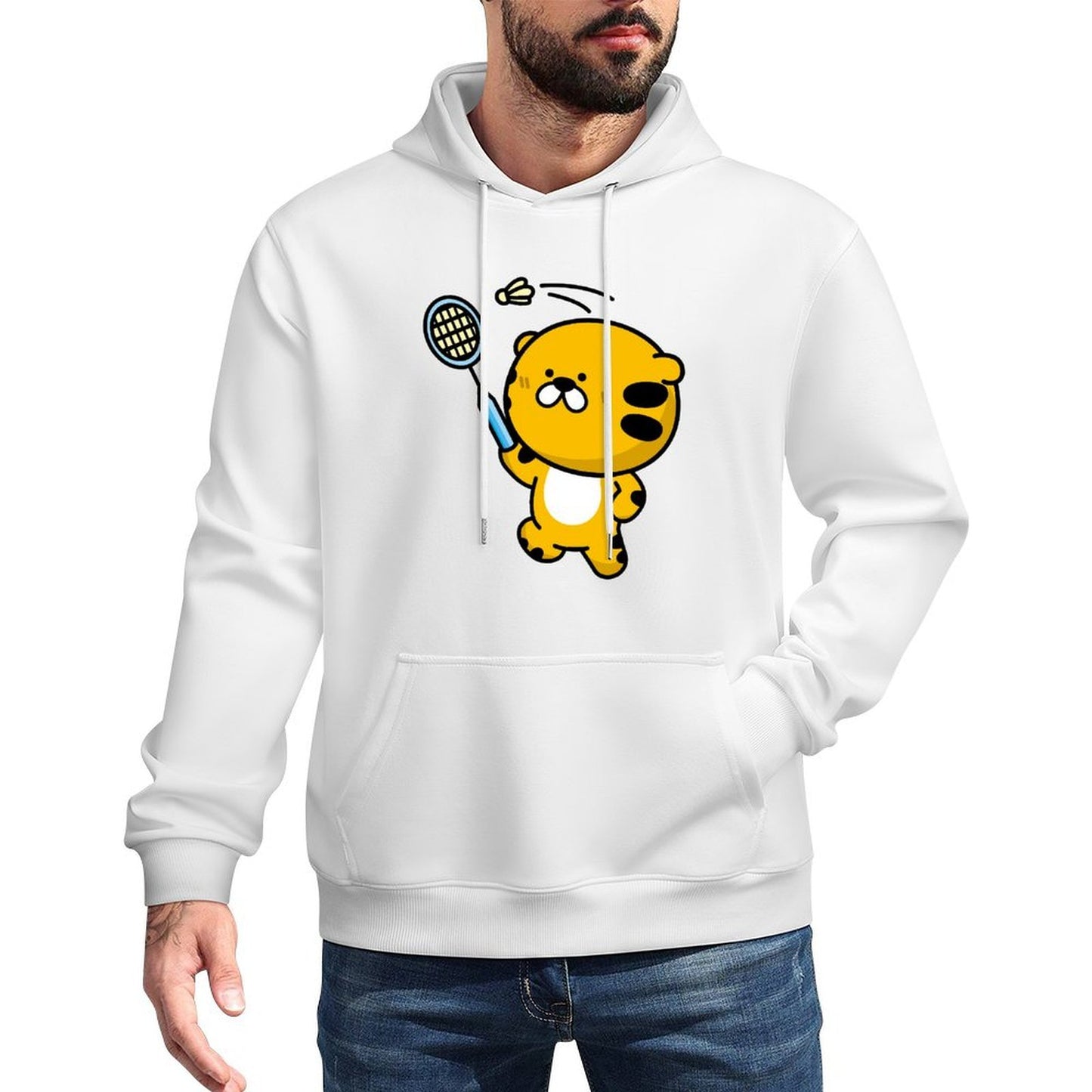 IPBR 250g Hooded Pocket Sweatshirt Front GraphicMen's Hooded  Sweatshirt4000026