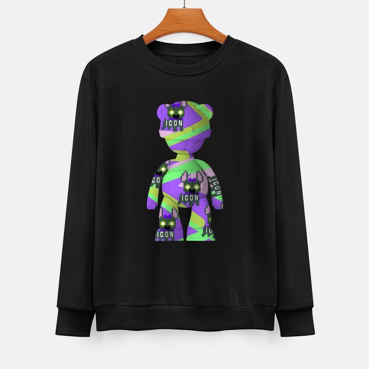 IPIB 250g Crew Neck Long Sleeve Sweatshirt Front GraphicCrew Neck Long Sleeve Sweatshirt6000124-3