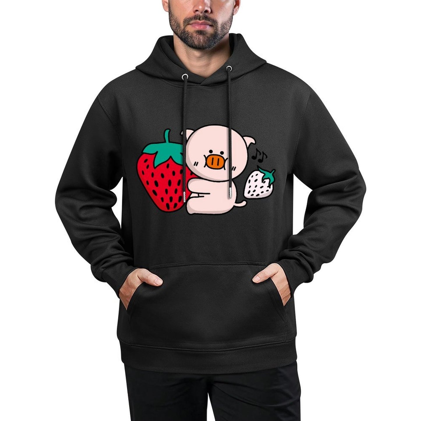 IPBR 250g Hooded Pocket Sweatshirt Front GraphicMen's Hooded  Sweatshirt4000394