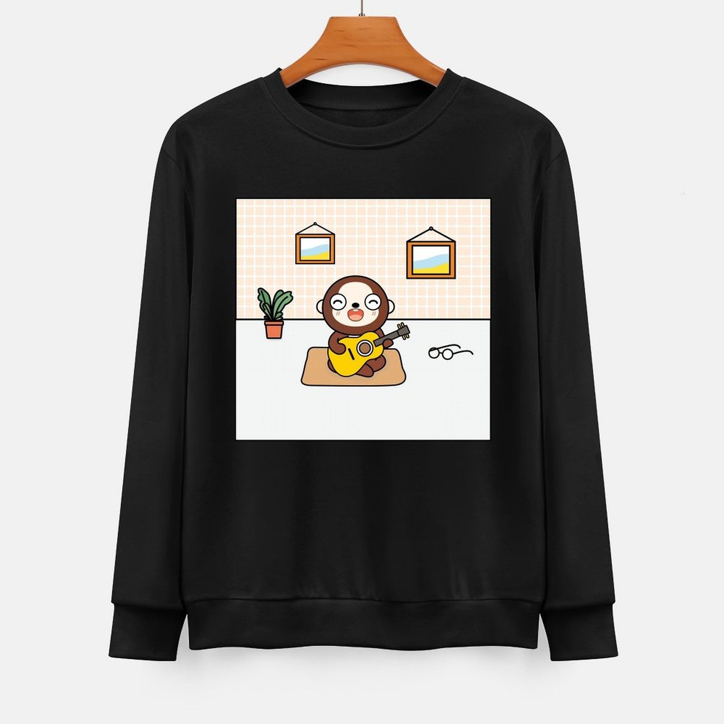 IPBR 250g Crew Neck Long Sleeve Sweatshirt Front GraphicCrew Neck Long Sleeve Sweatshirt4000898