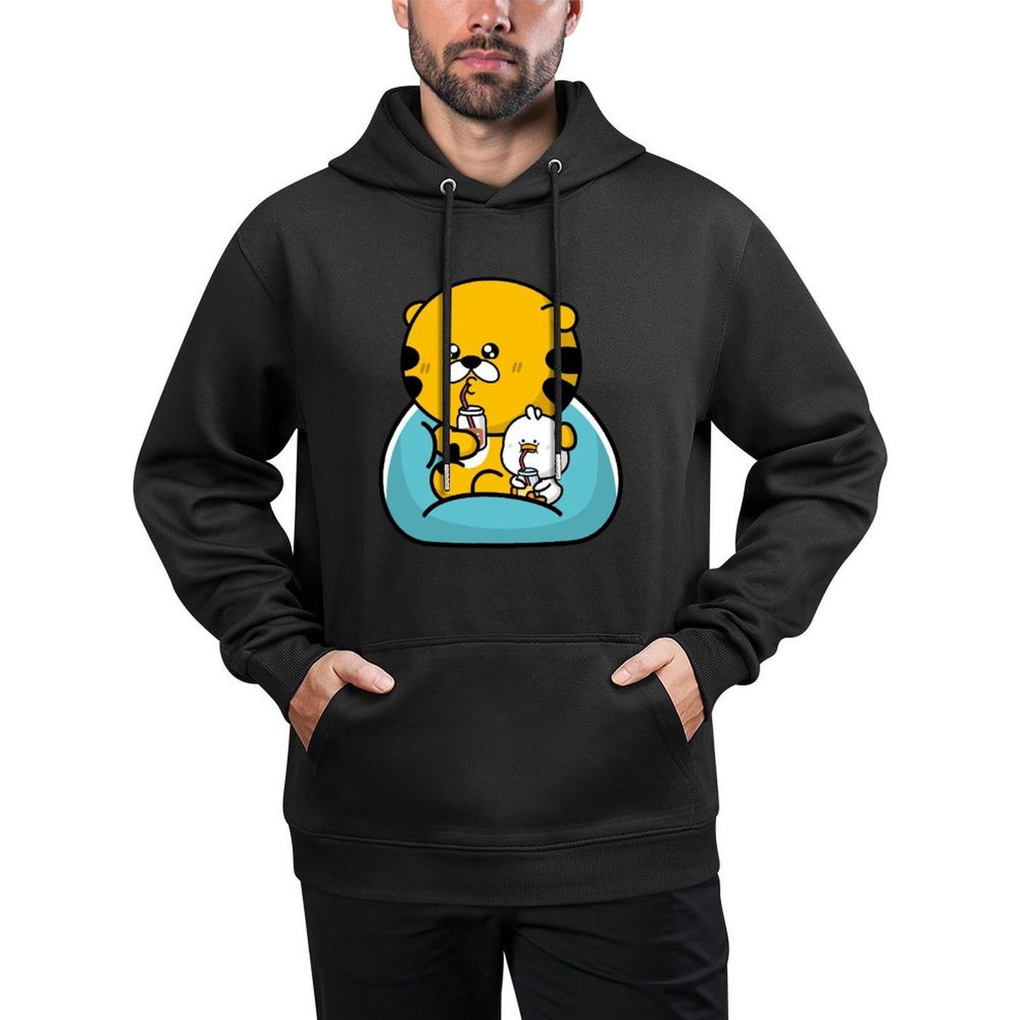 IPBR 250g Hooded Pocket Sweatshirt Front GraphicMen's Hooded  Sweatshirt4001165