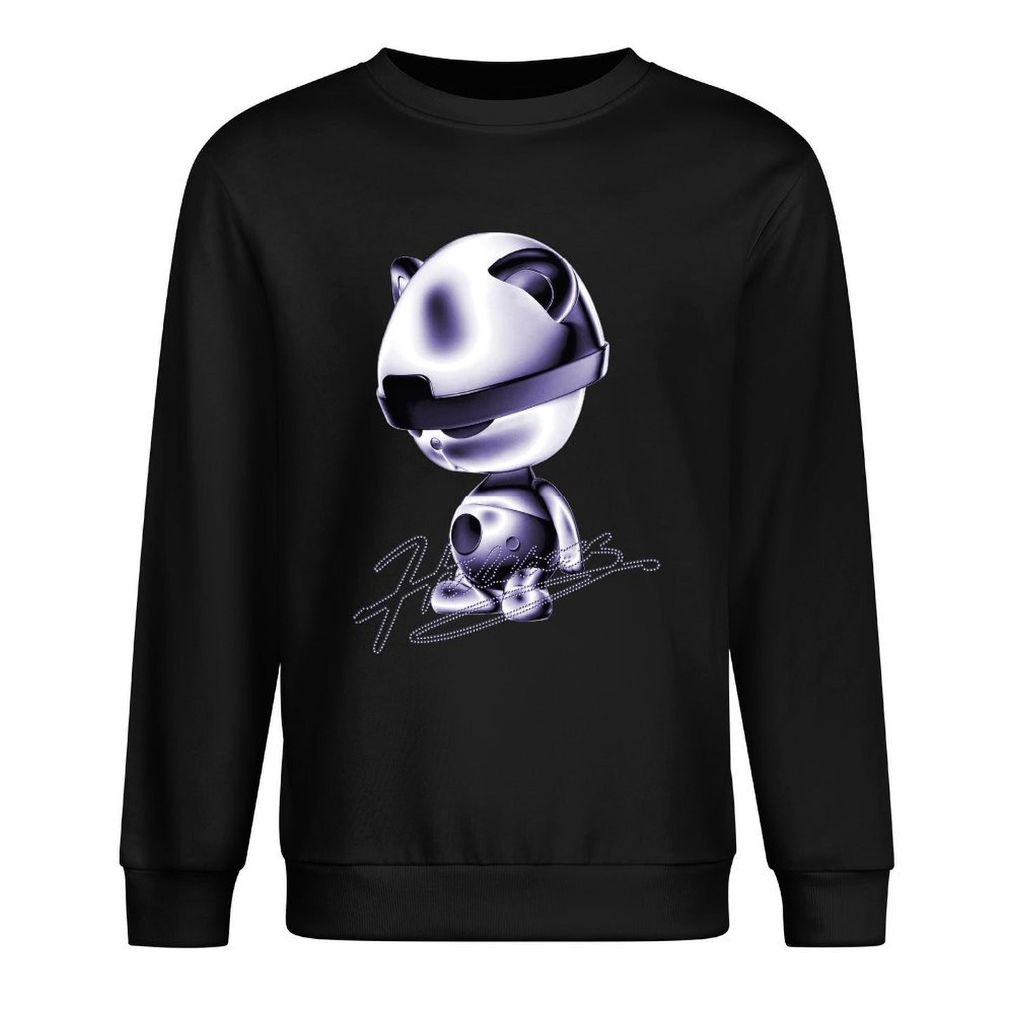 IPIB 250g Crew Neck Long Sleeve Sweatshirt Front GraphicCrew Neck Long Sleeve Sweatshirt6000027-1
